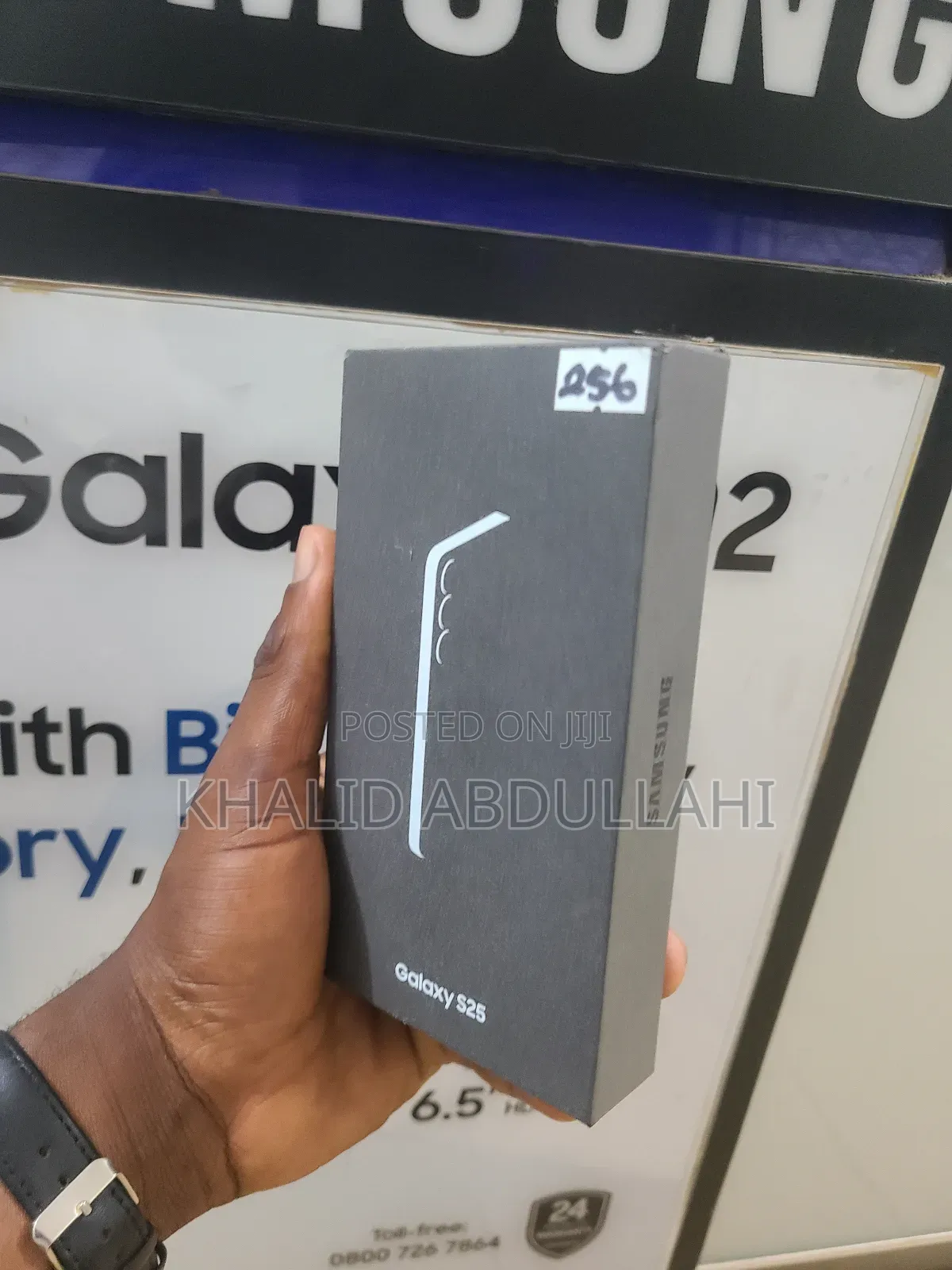 New Samsung Galaxy S25 256 GB Gray