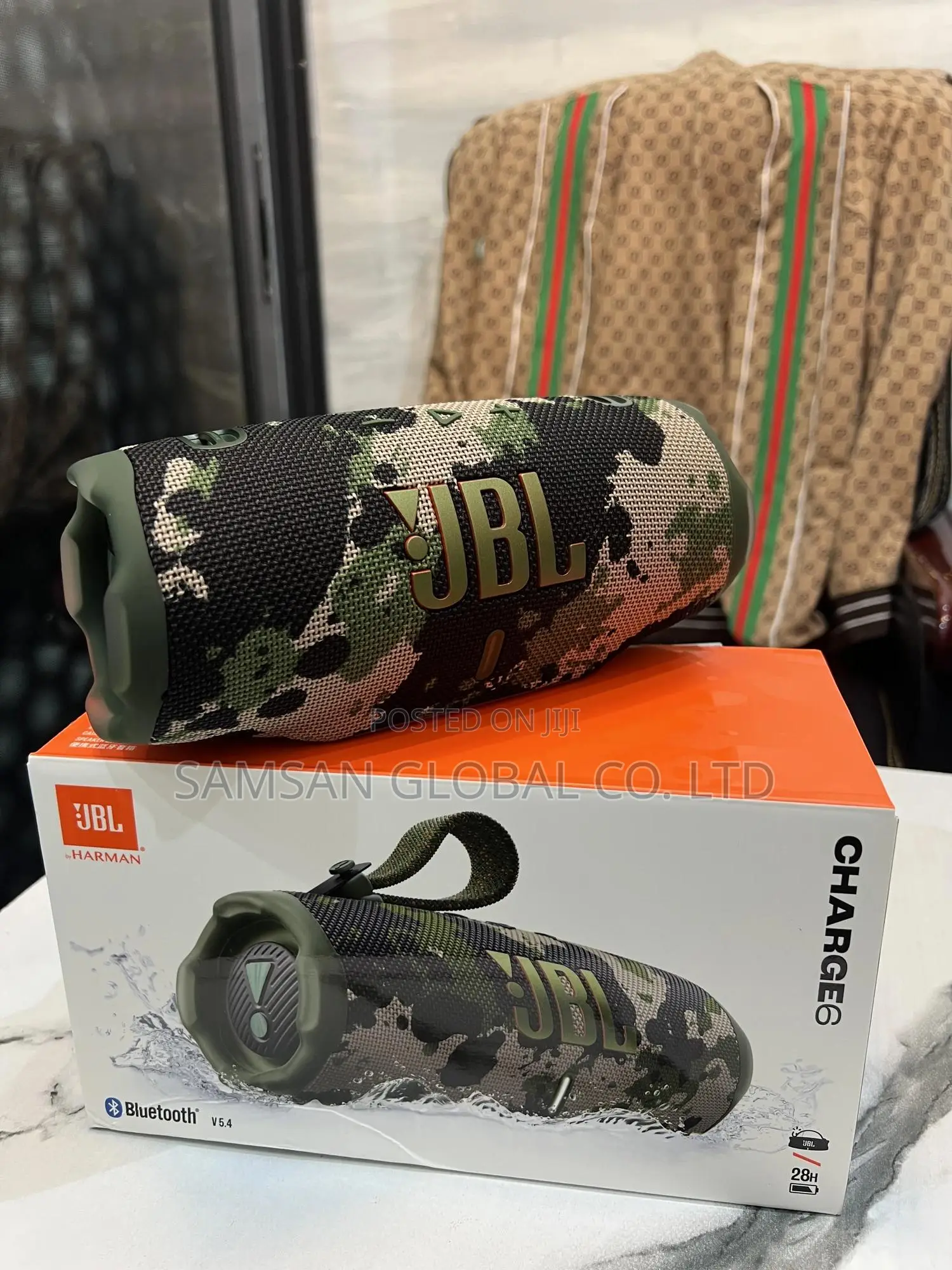 Original JBL Charge 6 – Premium Sound, Stylish Look!