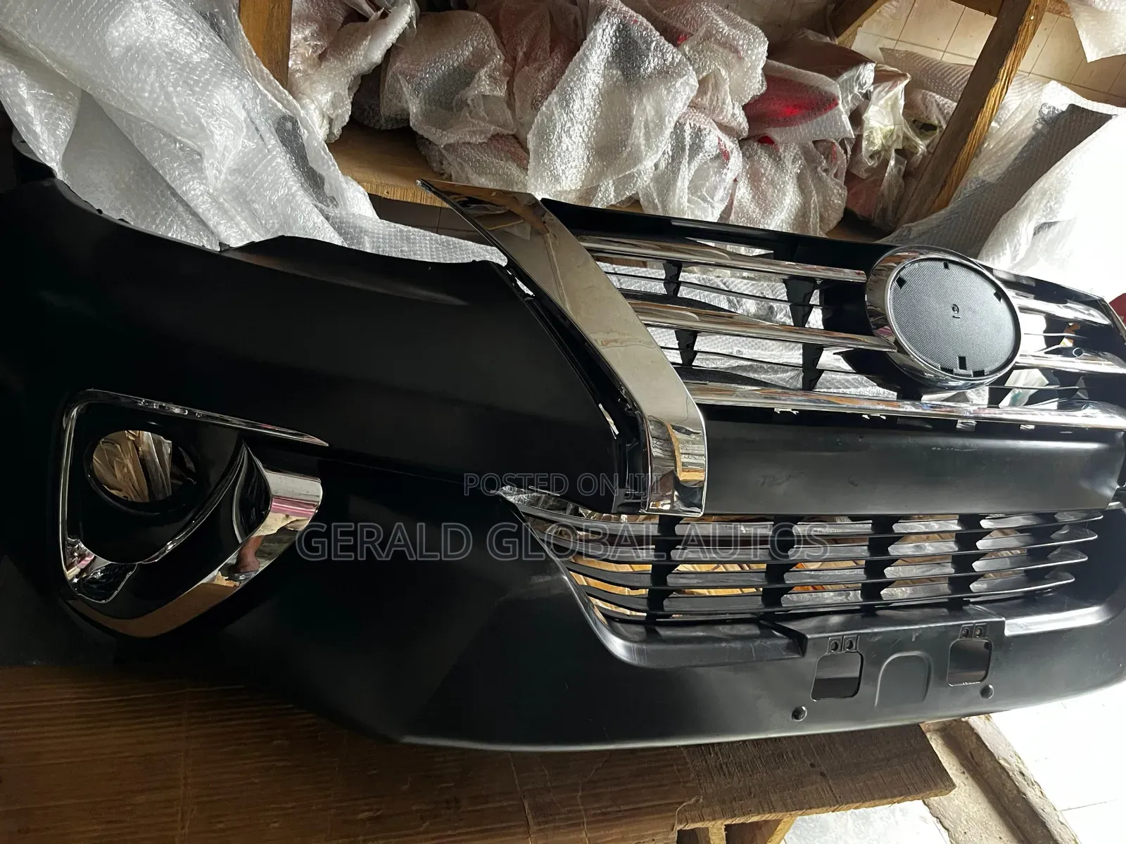 Complete Front Bumper Toyota Fortuner 2018