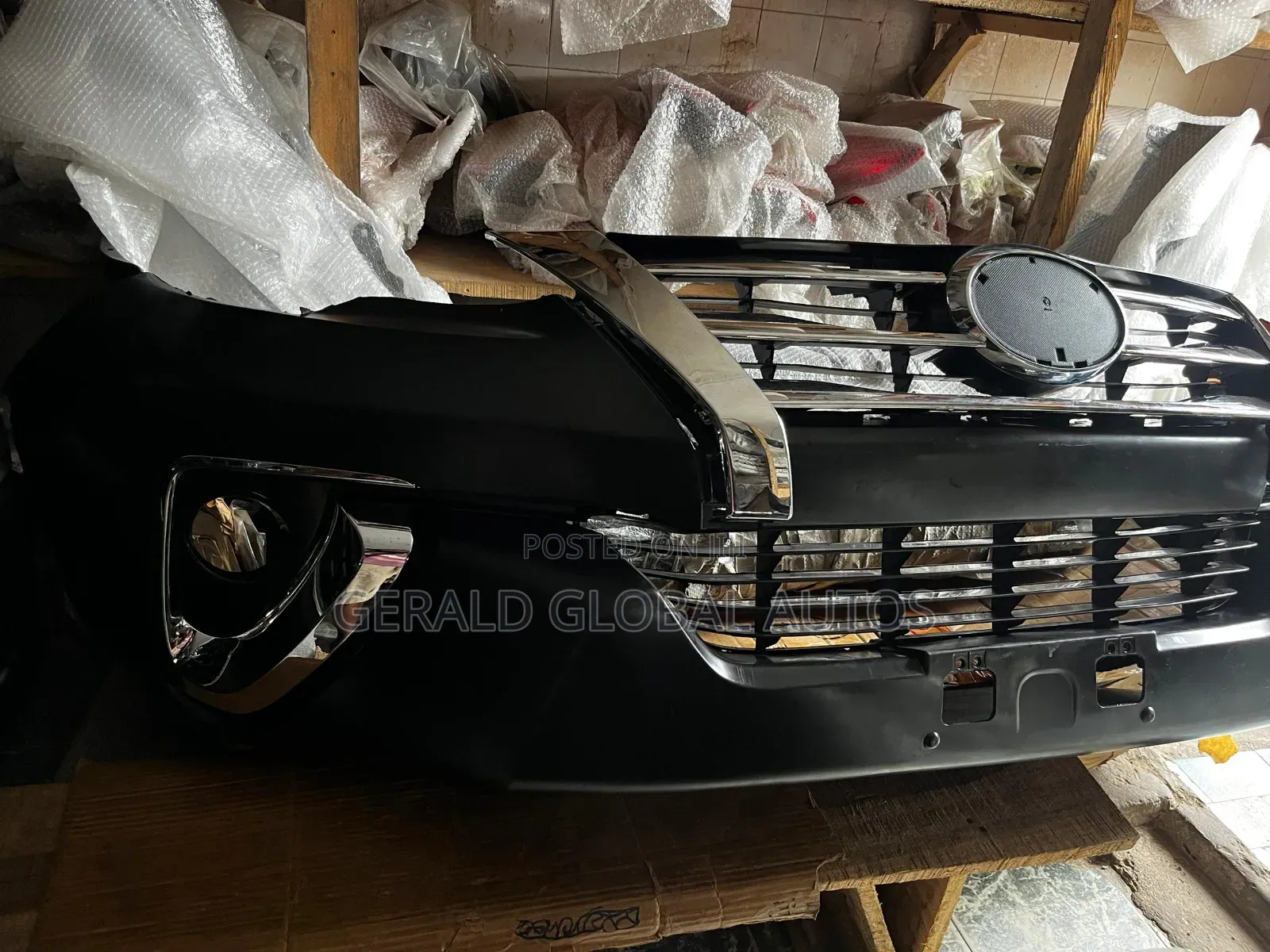 Complete Front Bumper Toyota Fortuner 2018