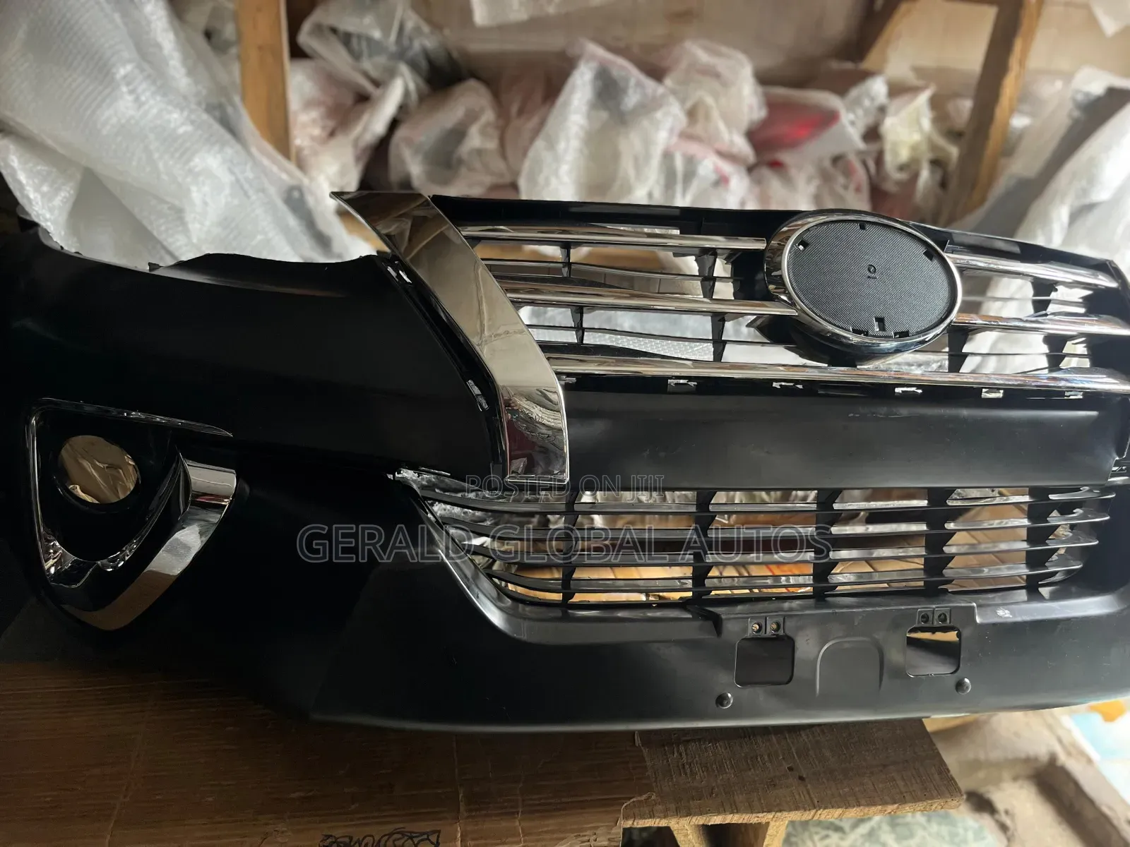 Complete Front Bumper Toyota Fortuner 2018