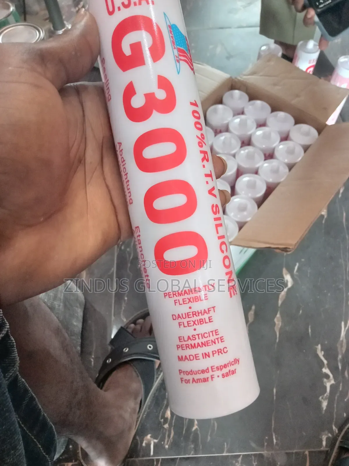 G 3000 100% R T v Silicone Sealant