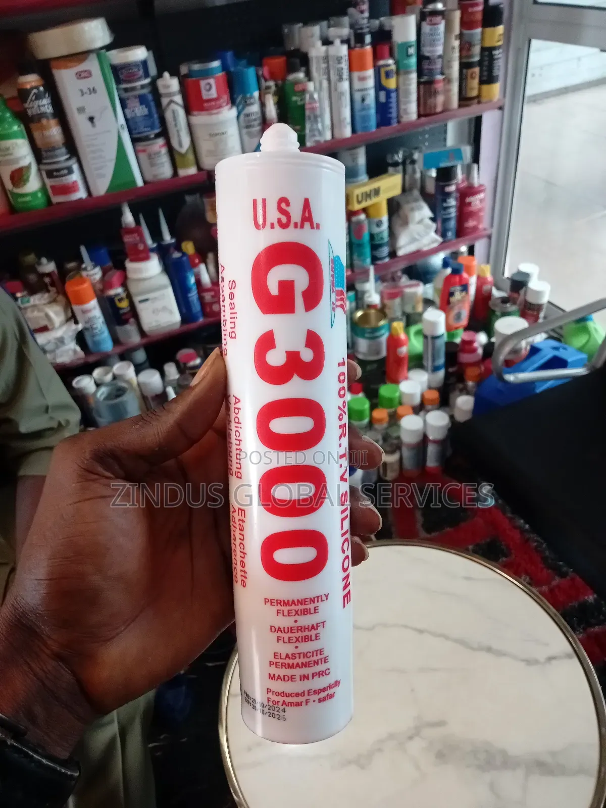 G 3000 100% R T v Silicone Sealant