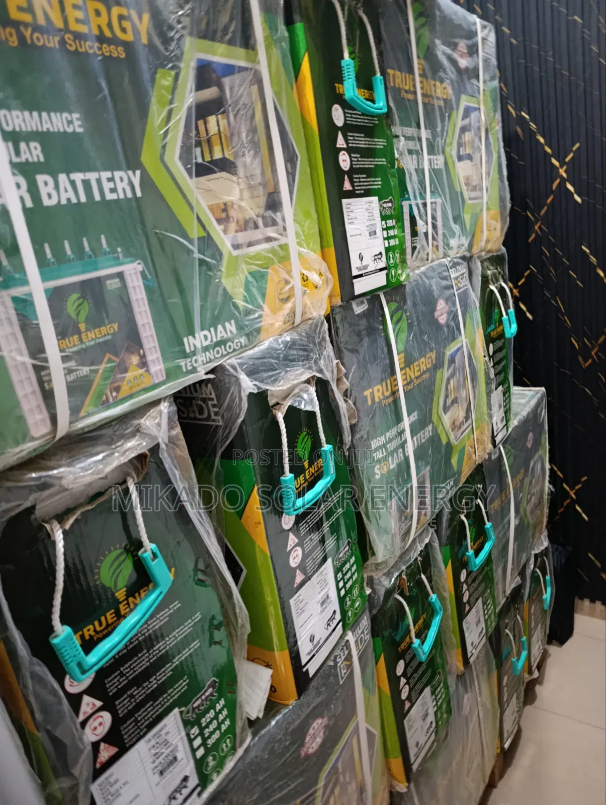220ah 12v True Energy Indian Tall Tubular Battery With Warranty