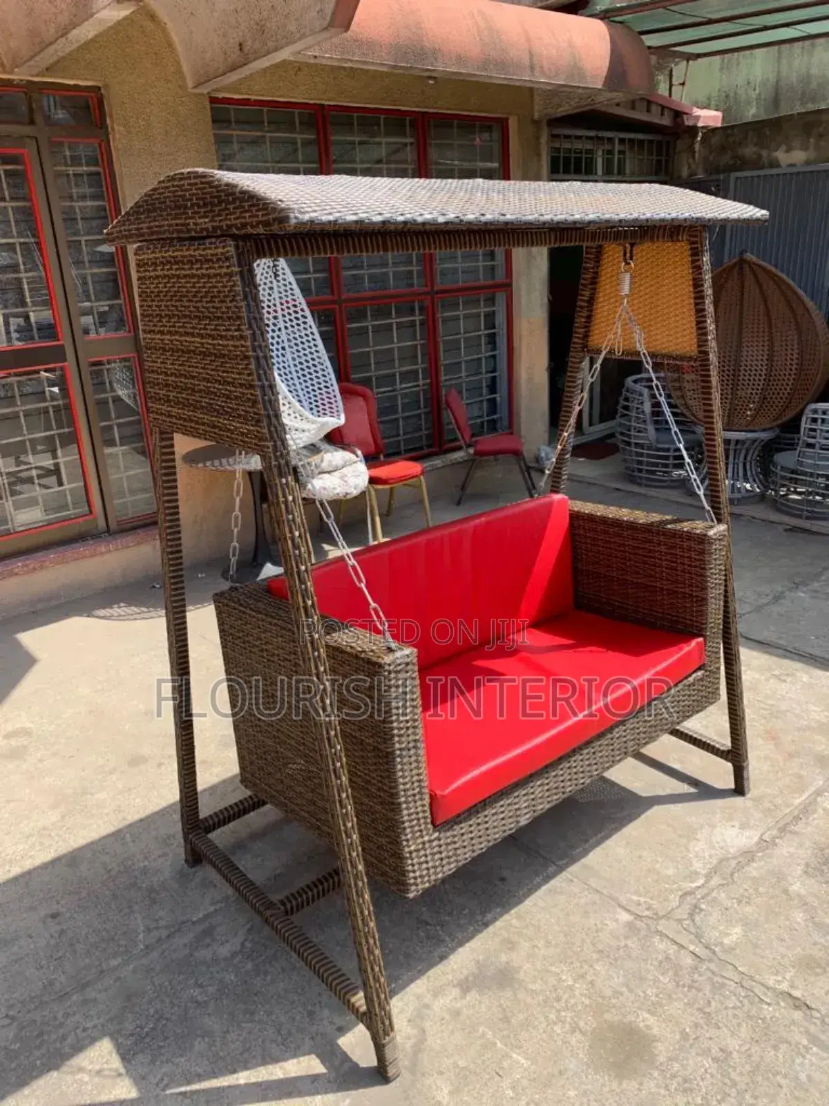 Quality Standard Outdoor Rattan Swing
