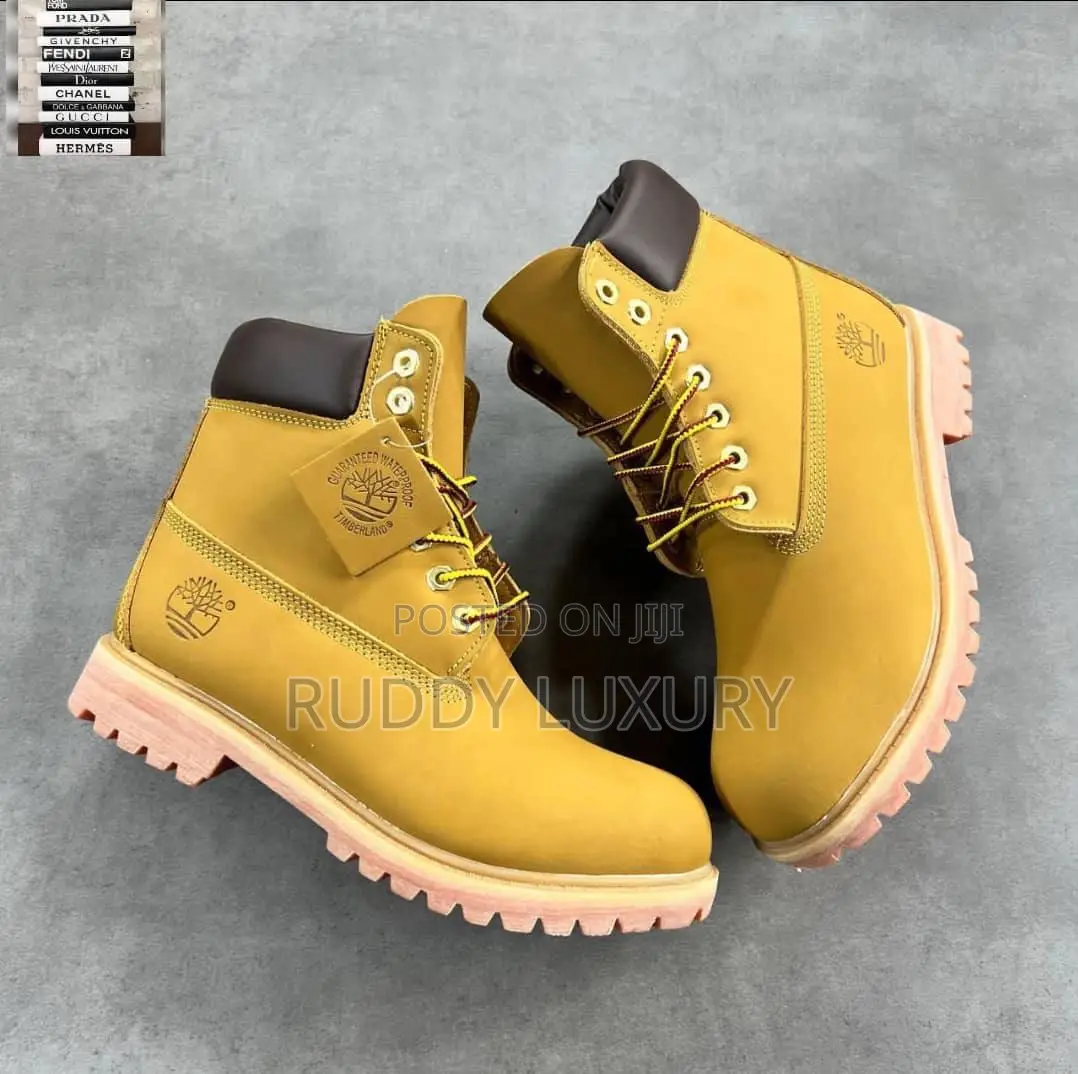 Ruddy Luxury Premium Timberland | Waterproof Leather Boots |(Eu 41-45)