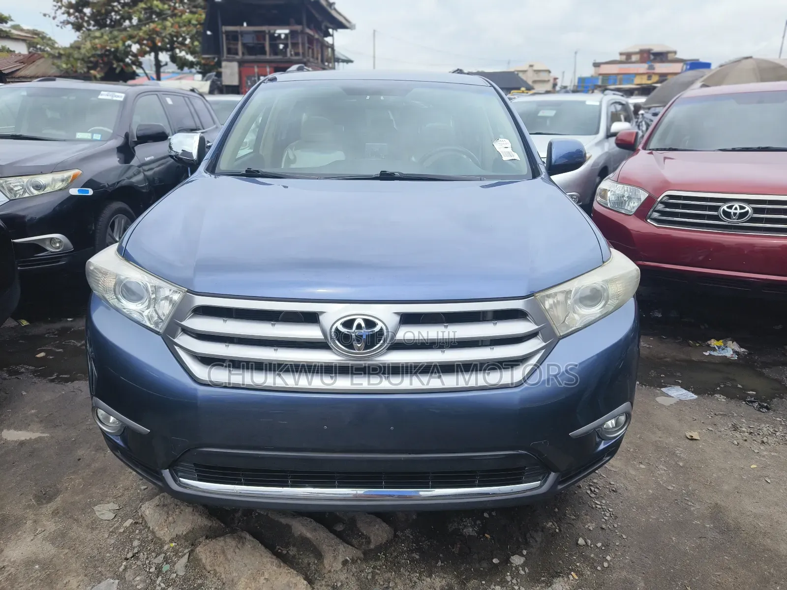 Toyota Highlander Limited 3.5l 4WD 2013 Blue