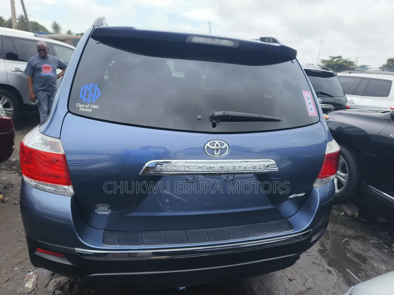 Toyota Highlander Limited 3.5l 4WD 2013 Blue