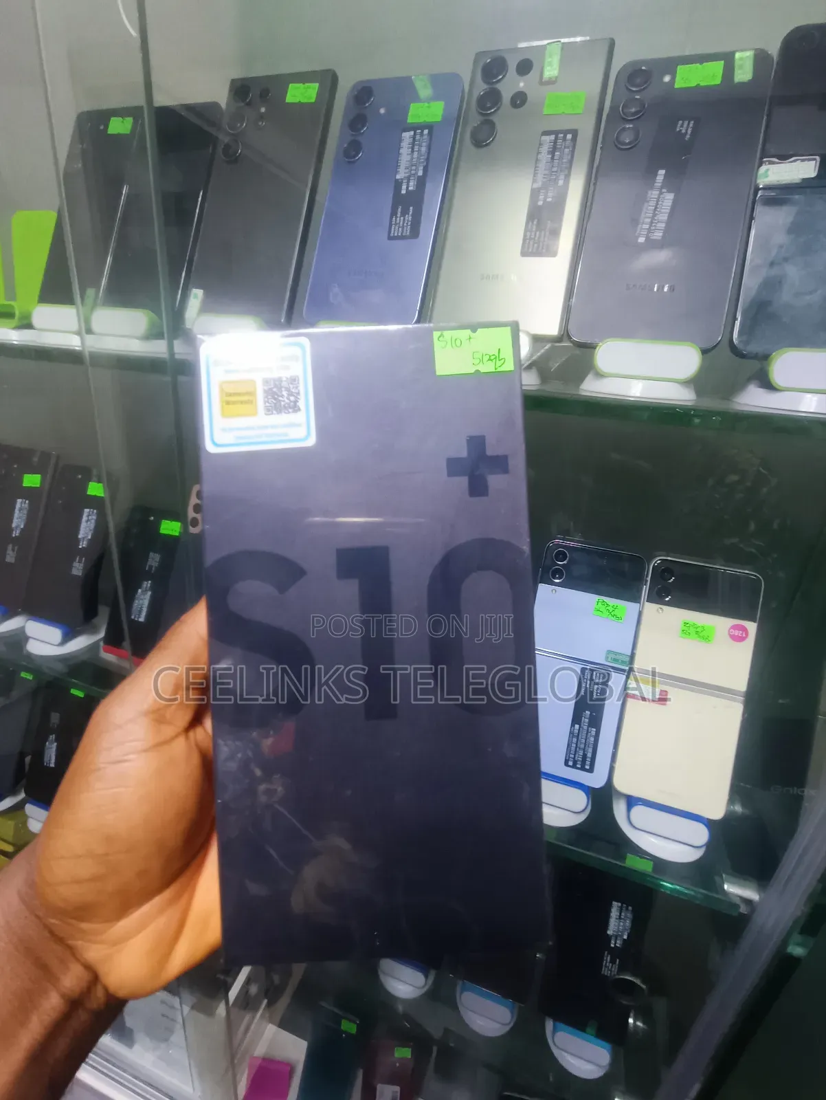 New Samsung Galaxy S10 Plus 512 GB Black