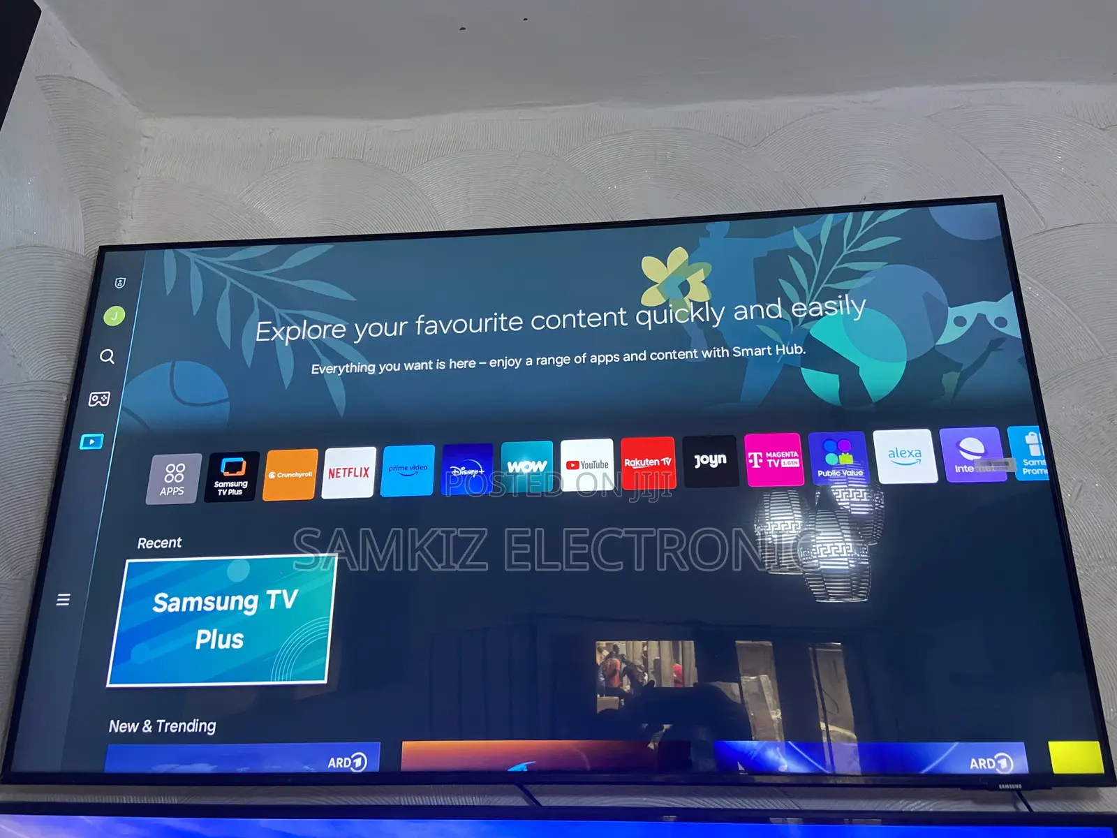 2023 Samsung 55 Inch Crystal Uhd Full Smart Tv (