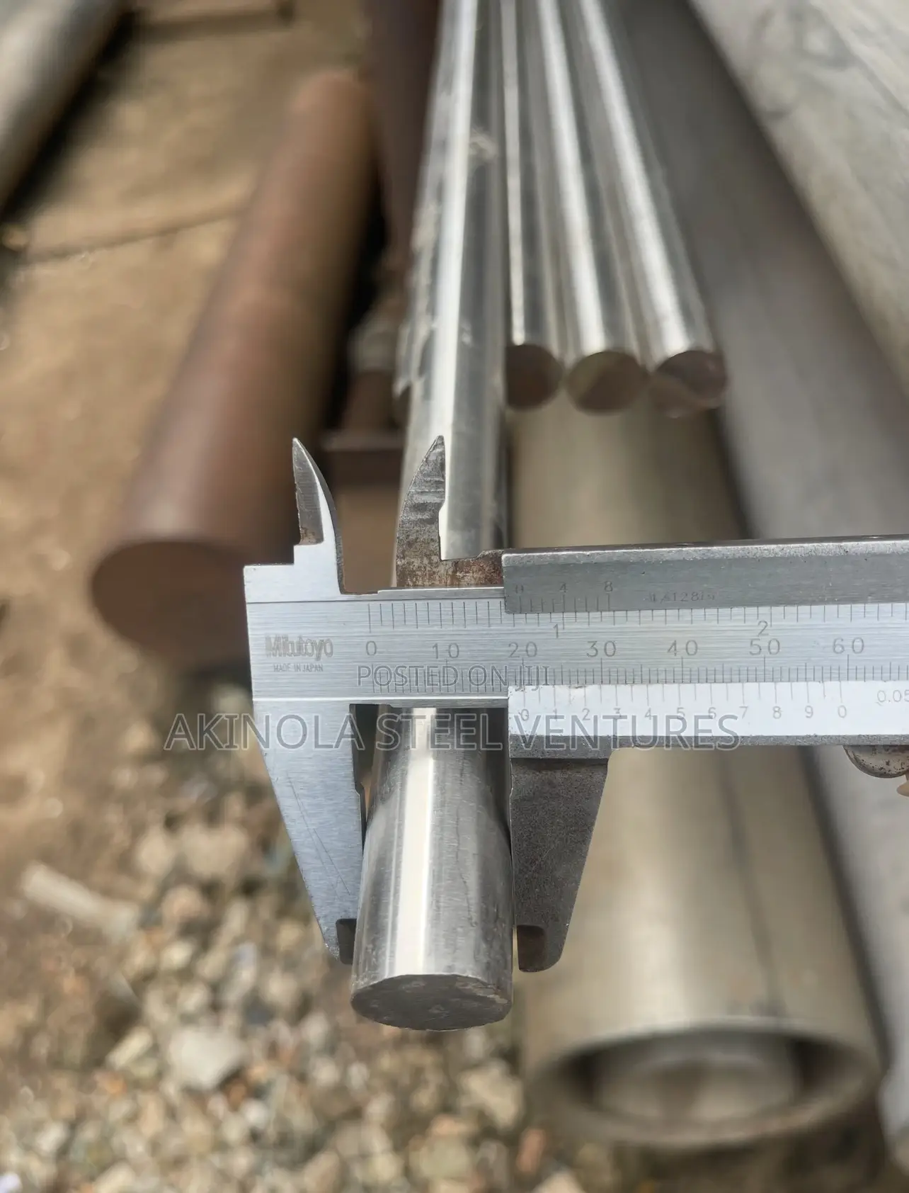20mm Stainless Rod 304 by 6mtrs