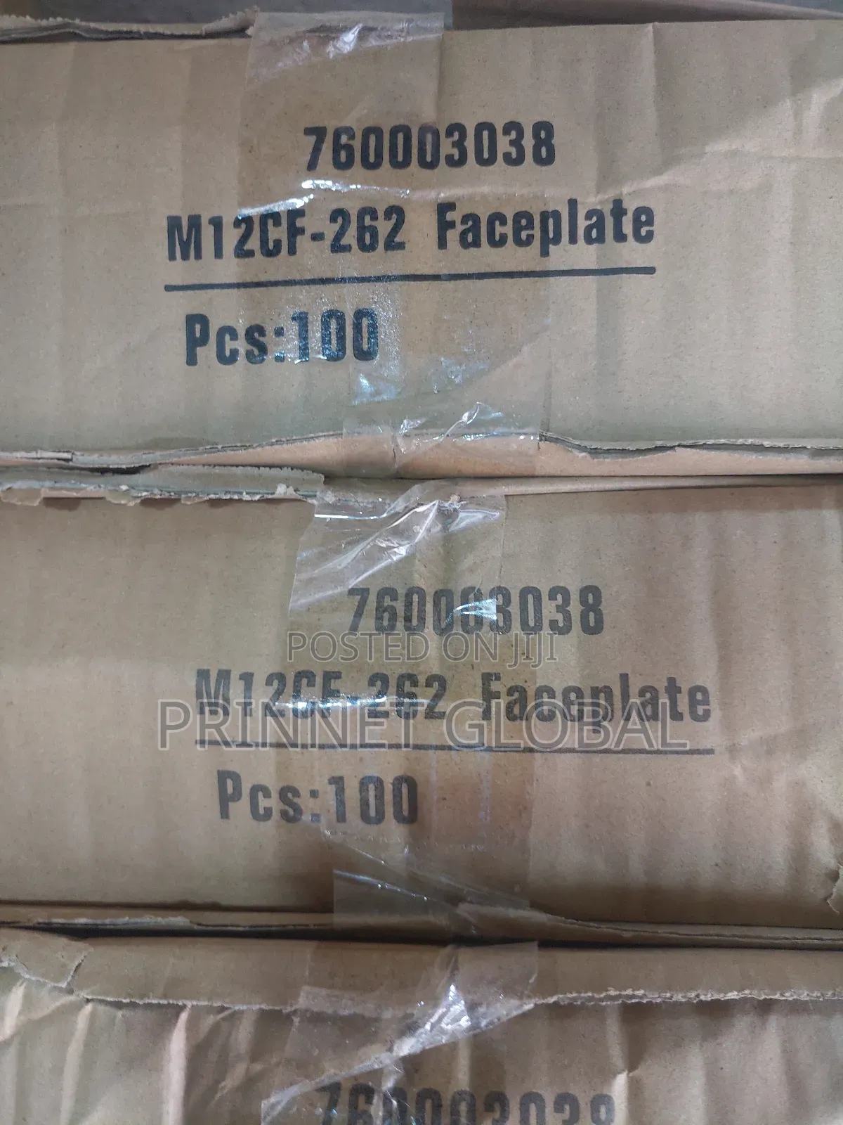 Cat6 Commscope Double Faceplate