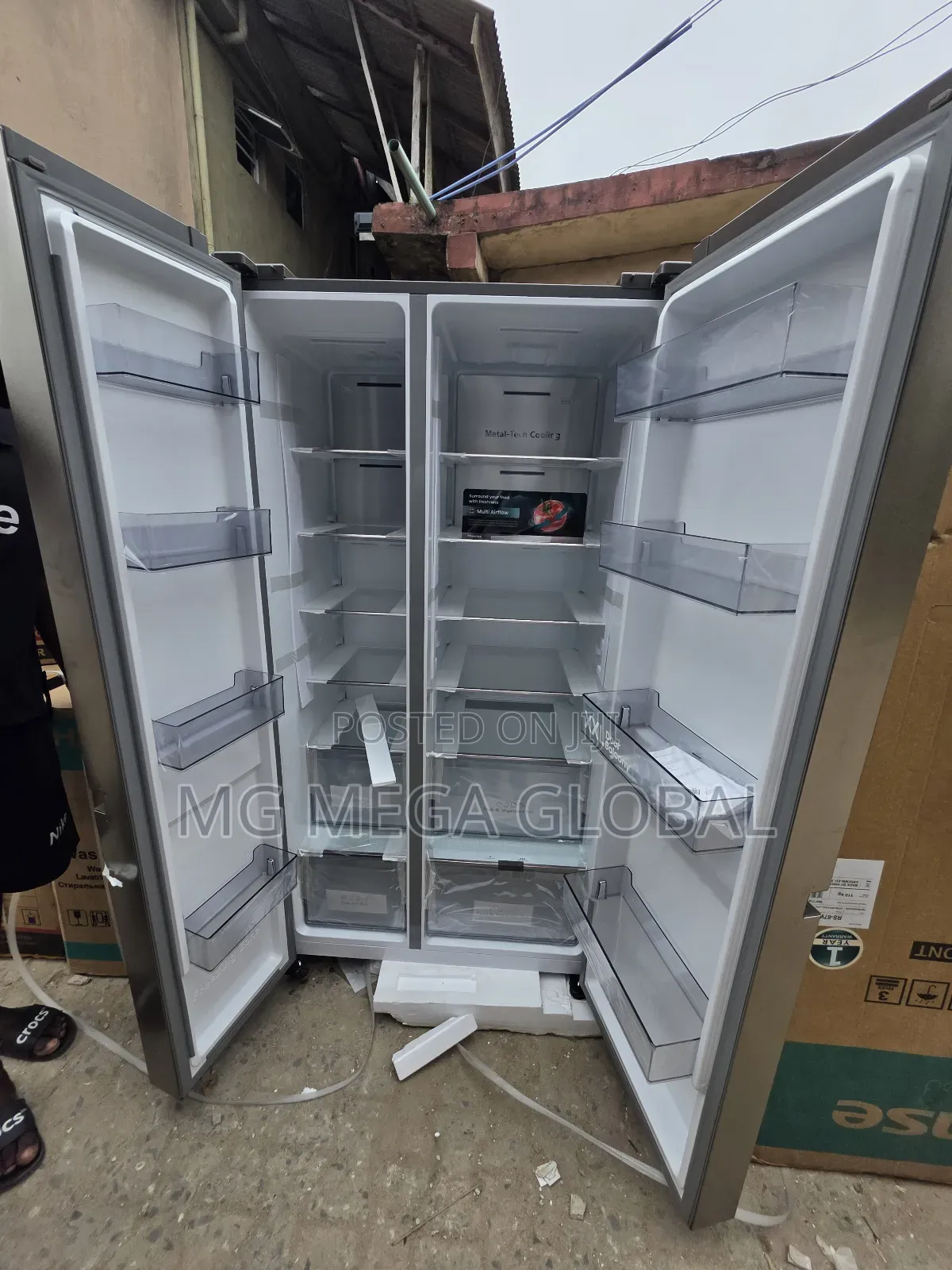 Hisense Rs-87ws Wifi Mode Side by Side Refrigerator