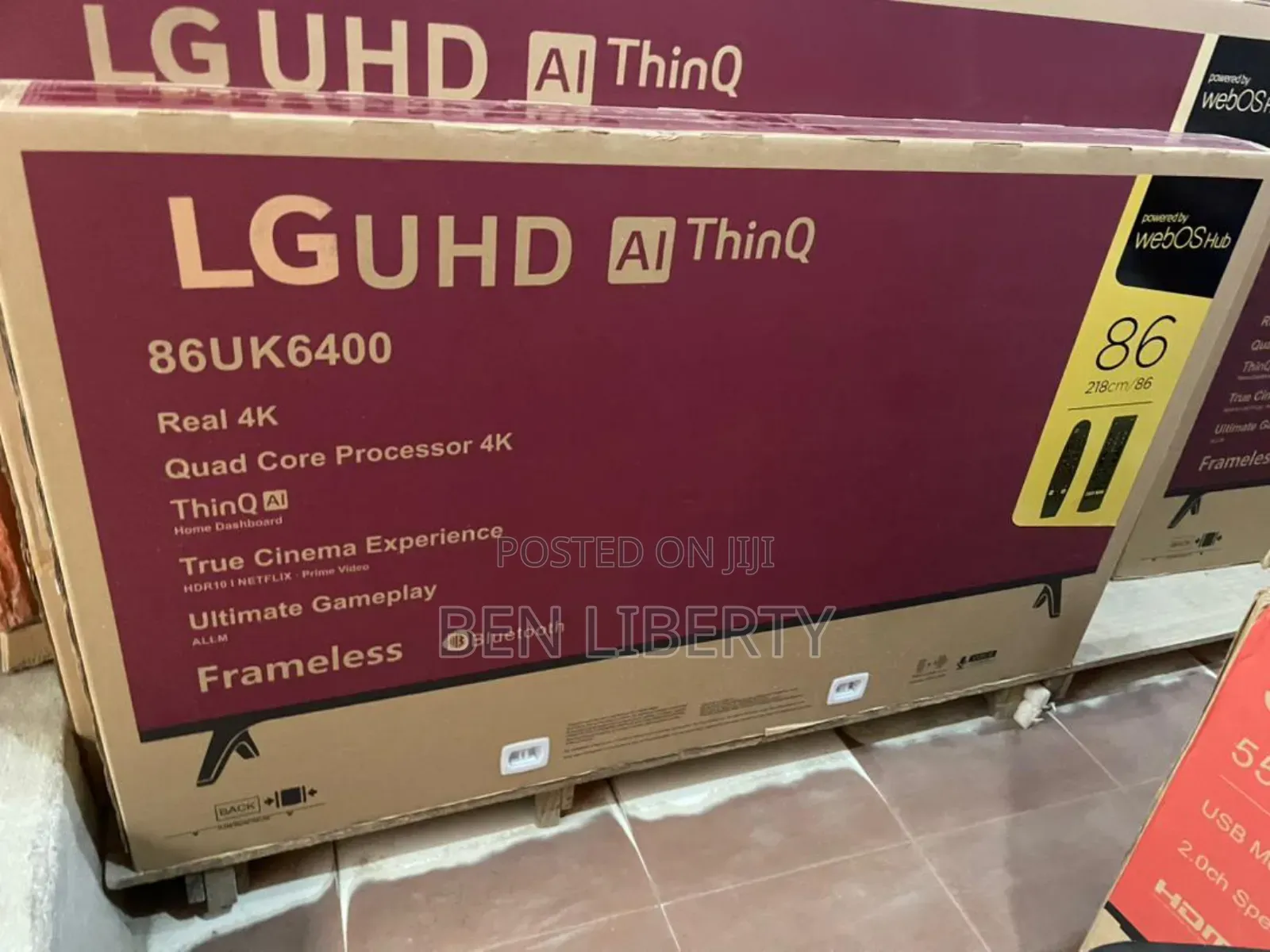 Real Lg 86 Inches Smart Tv
