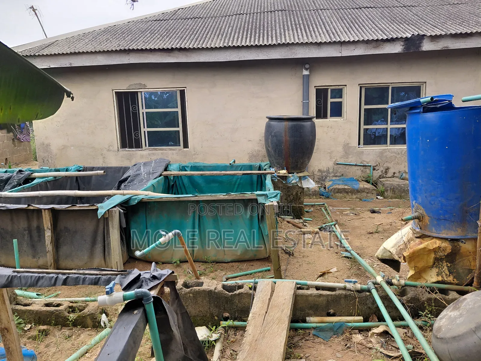 900sqm a Plot and Half Facing Ejigbo Ikotun Rd by Lasma Poweline