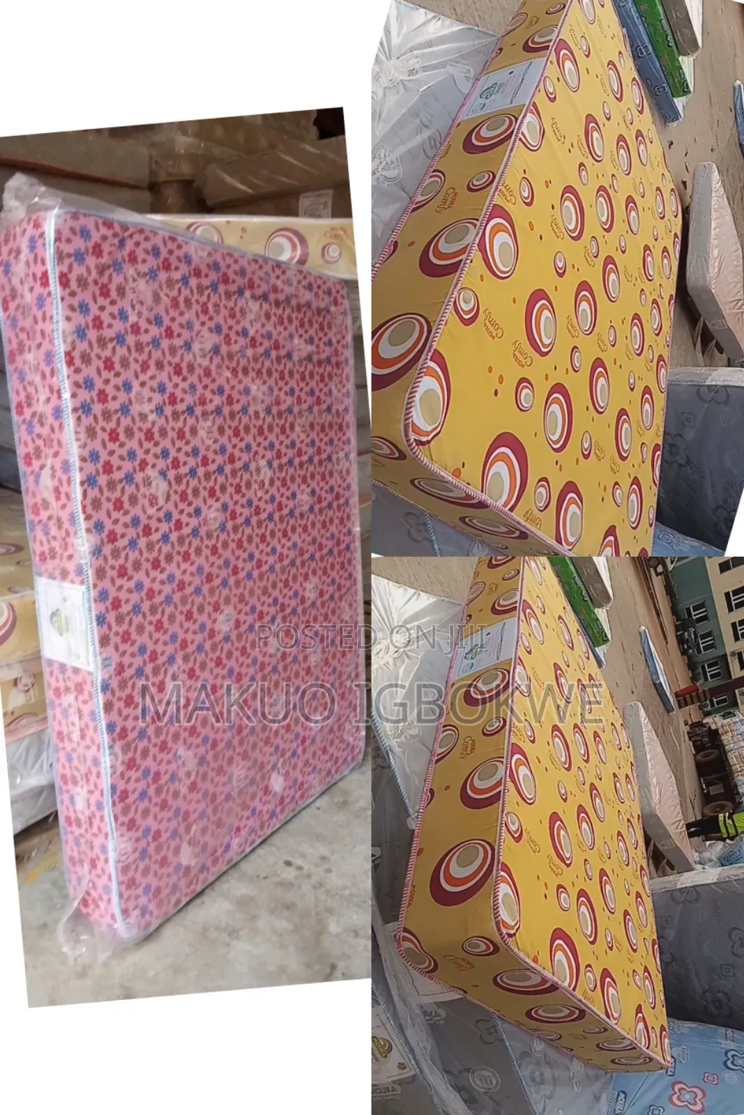 (Ph) 9(8)Inches 6ft by 4.5ft Mouka Koko Comfy Family Size