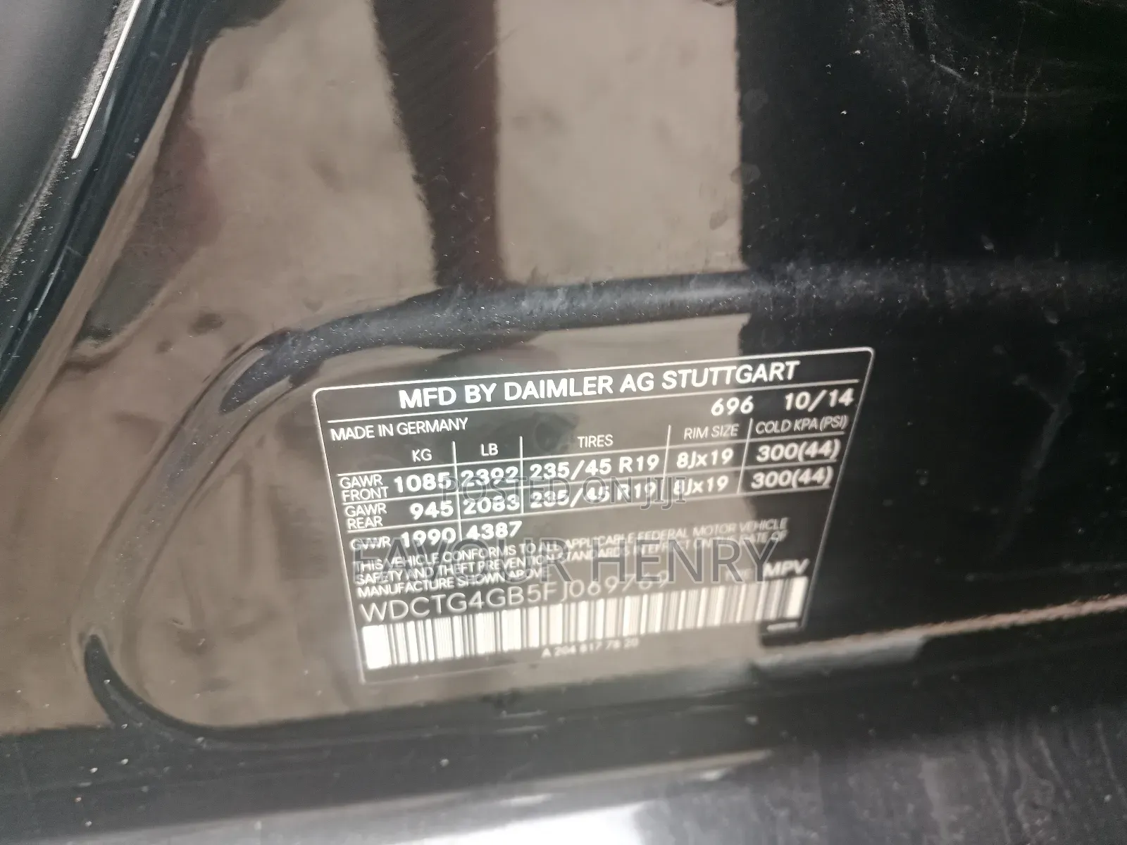 Mercedes-Benz GLA 250 2017 Black