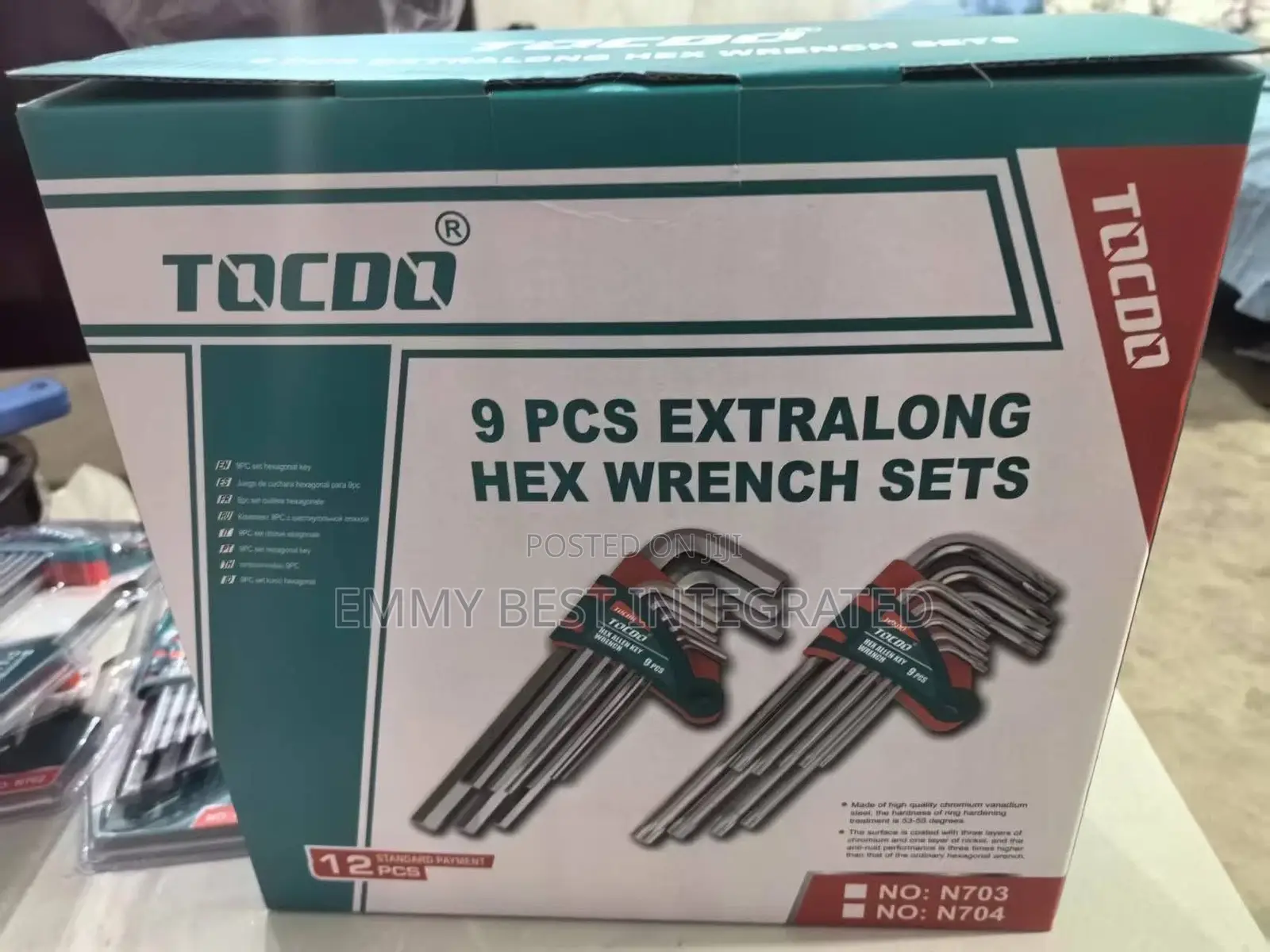 Total Hex Key Wrenches