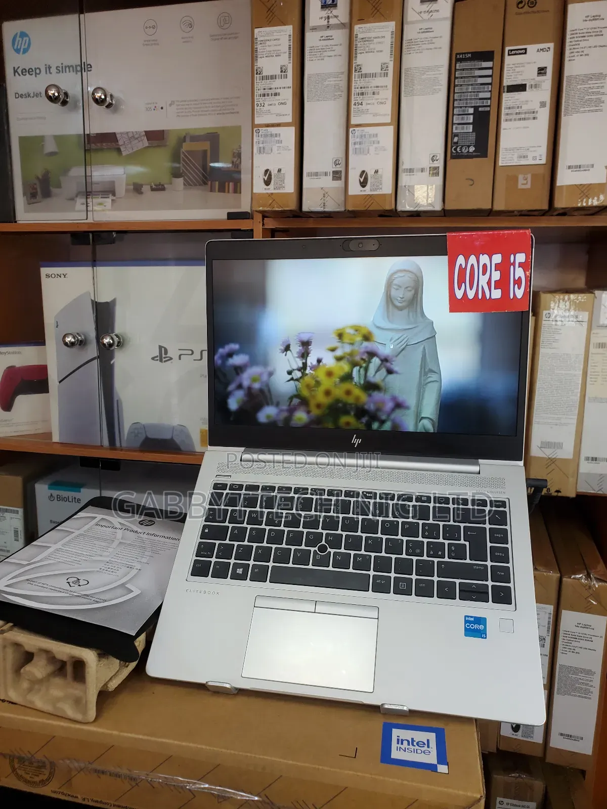 New Laptop HP EliteBook 745 16GB Intel Core I5 SSD 256GB