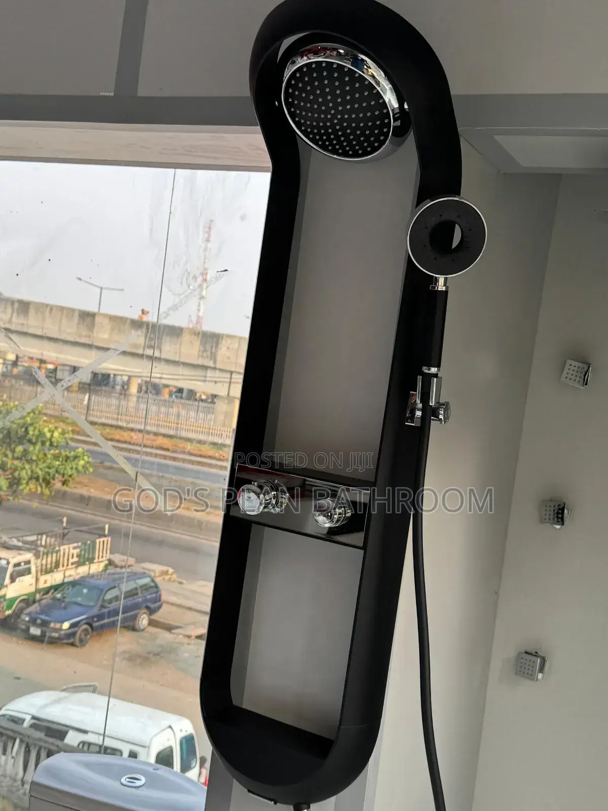 Uk Luxury Black Power Shower