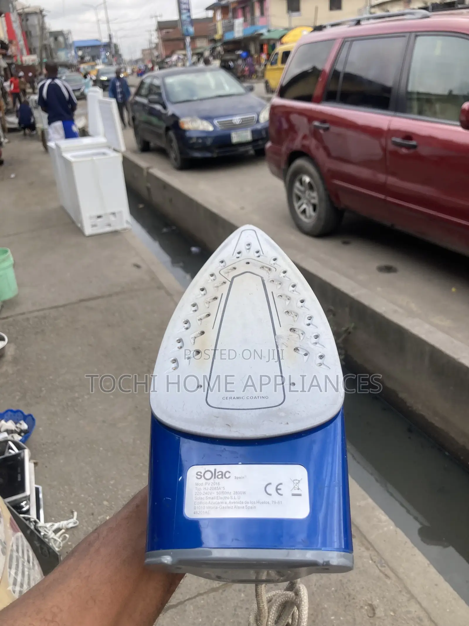 Clean Fairly Pressing Iron