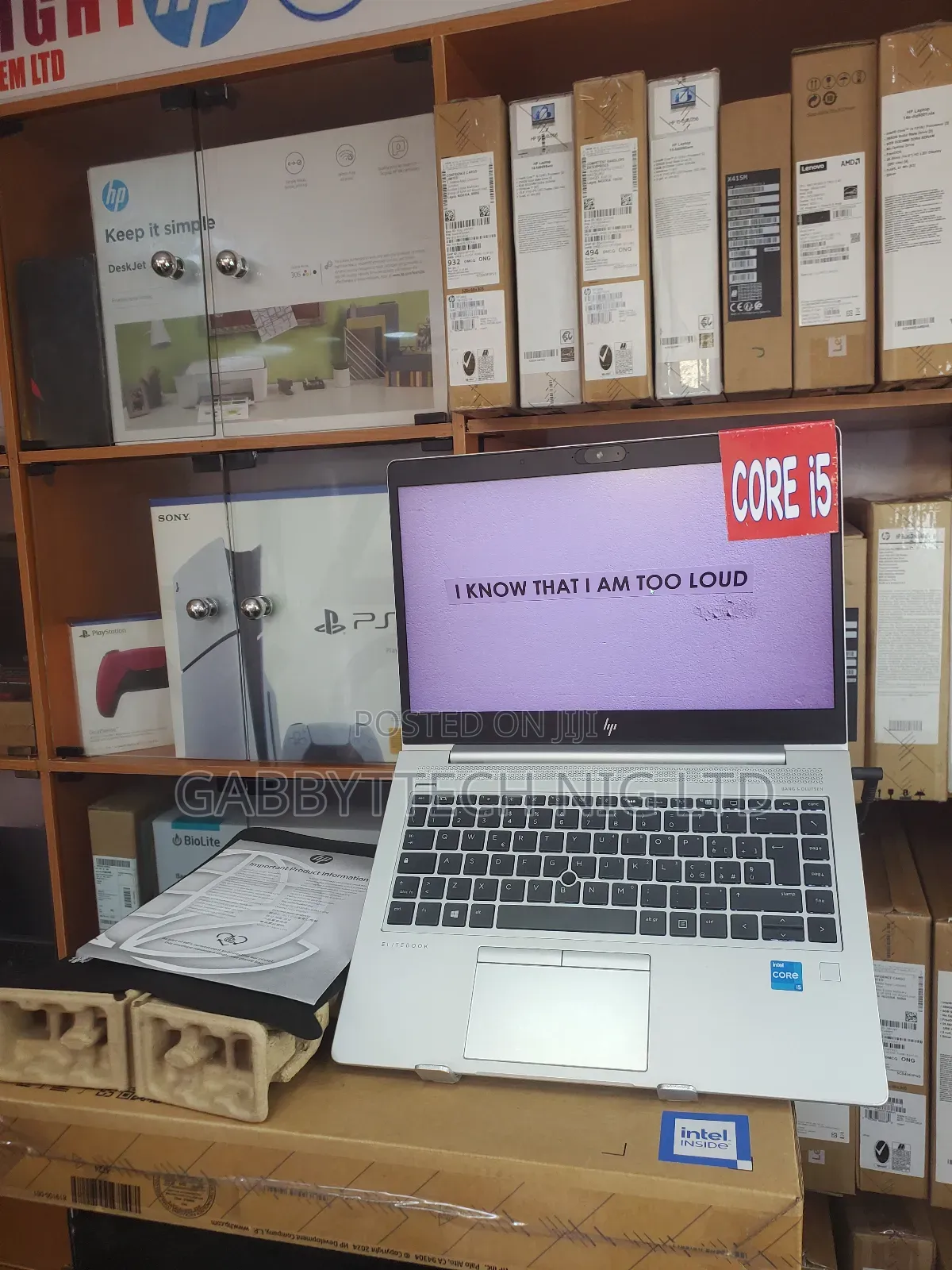 New Laptop HP EliteBook 840 G6 16GB Intel Core I5 SSD 256GB