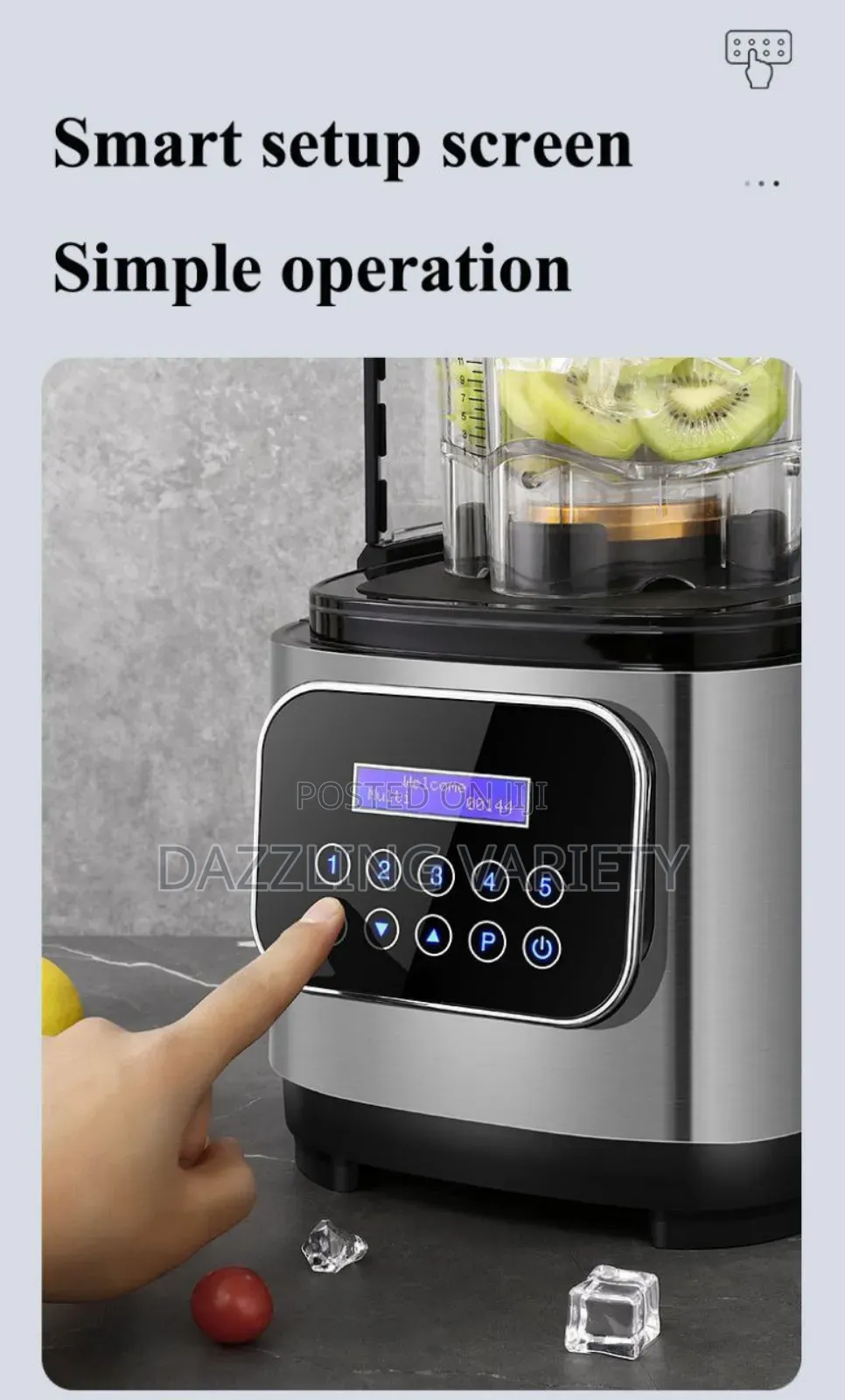 Sokany Heavyduty Soundproof Commercial/Professional Blender