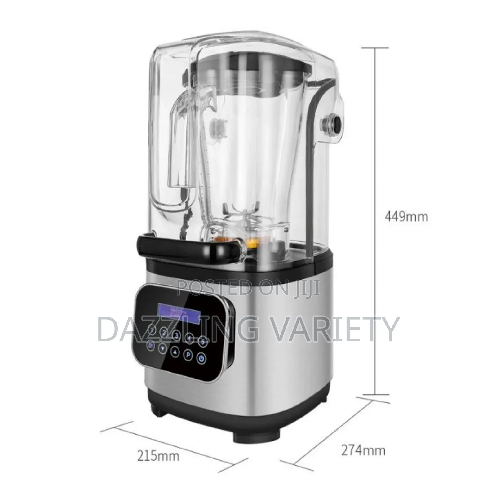 Sokany Heavyduty Soundproof Commercial/Professional Blender