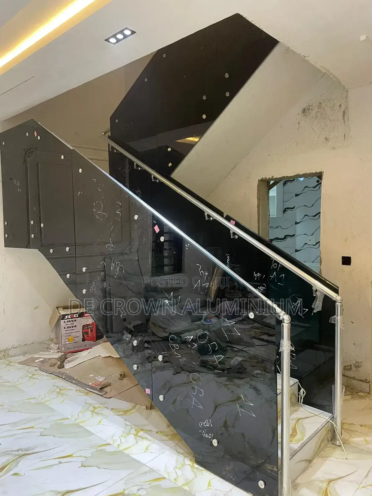 Glass Hand Railings