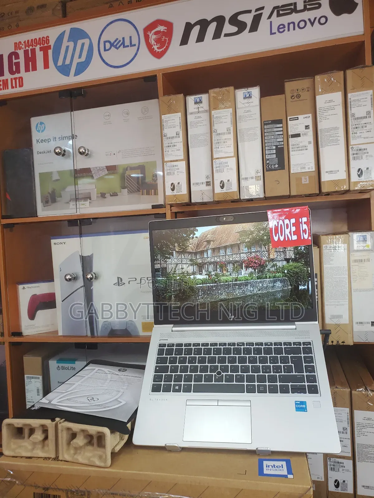 New Laptop HP EliteBook 840 G6 16GB Intel Core I5 HDD 1T