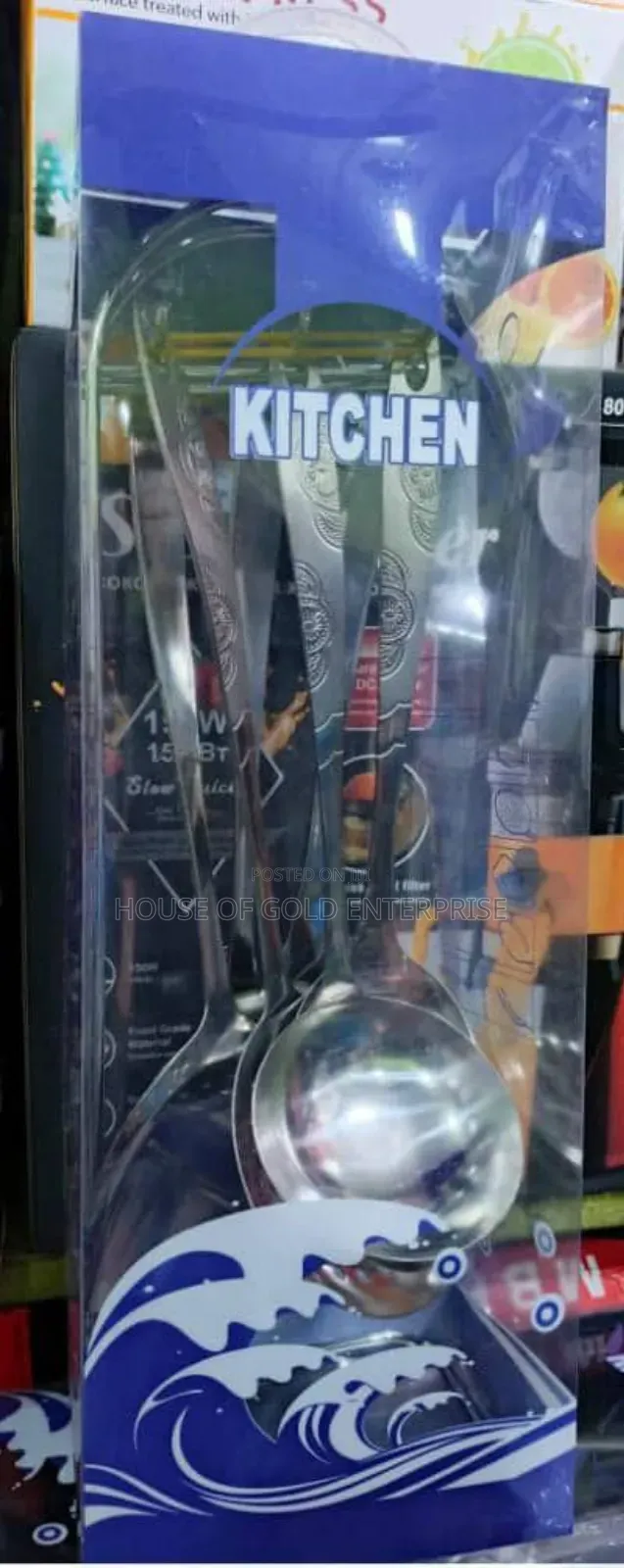 Set of Stainless Steel Cooking Kitchen Utensils