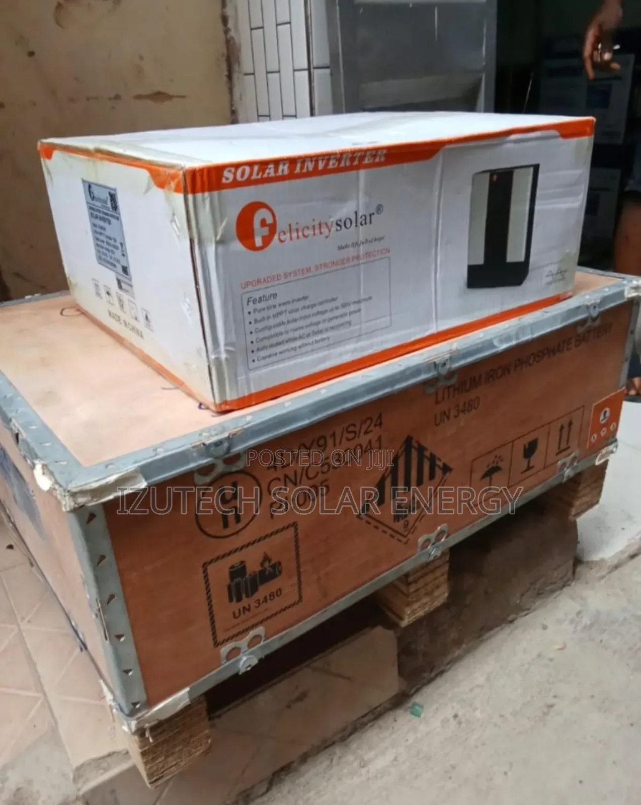 Felicity 10kwh Lithium Battery, Felicity 5kva Ivem Inverter 48v