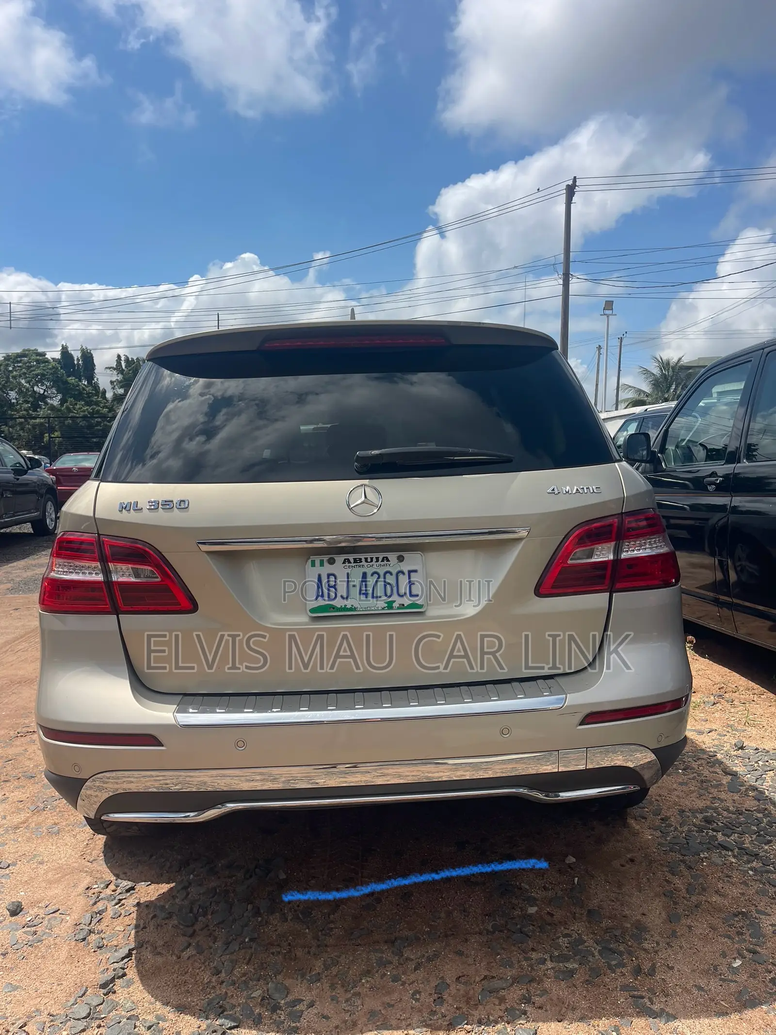 Mercedes-Benz M Class ML 350 4Matic 2012 Gold