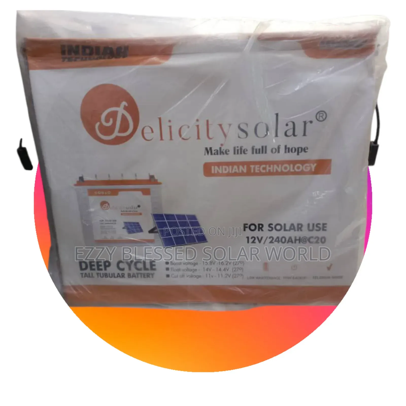 Tubular Battery, 240ah
