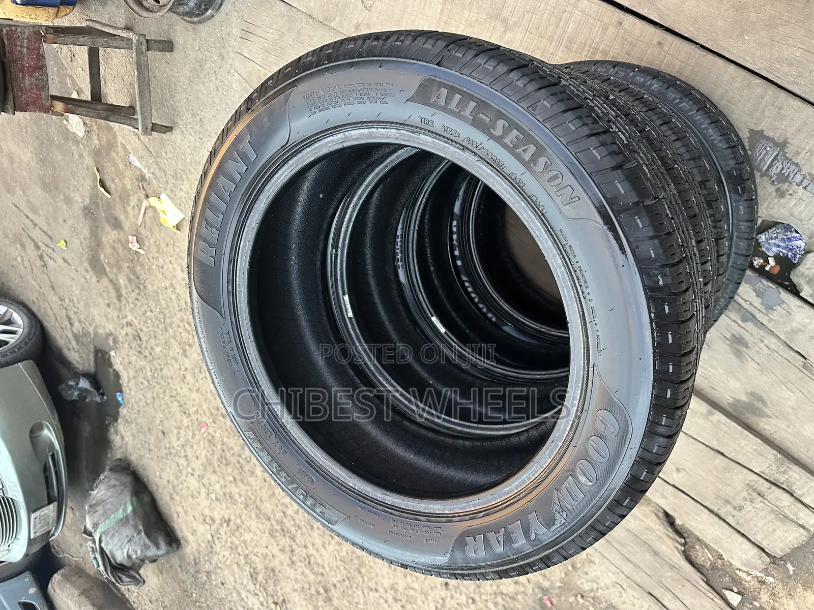 215/55 R 17 Tokunbor First Grade, Brand Goodyear Tire