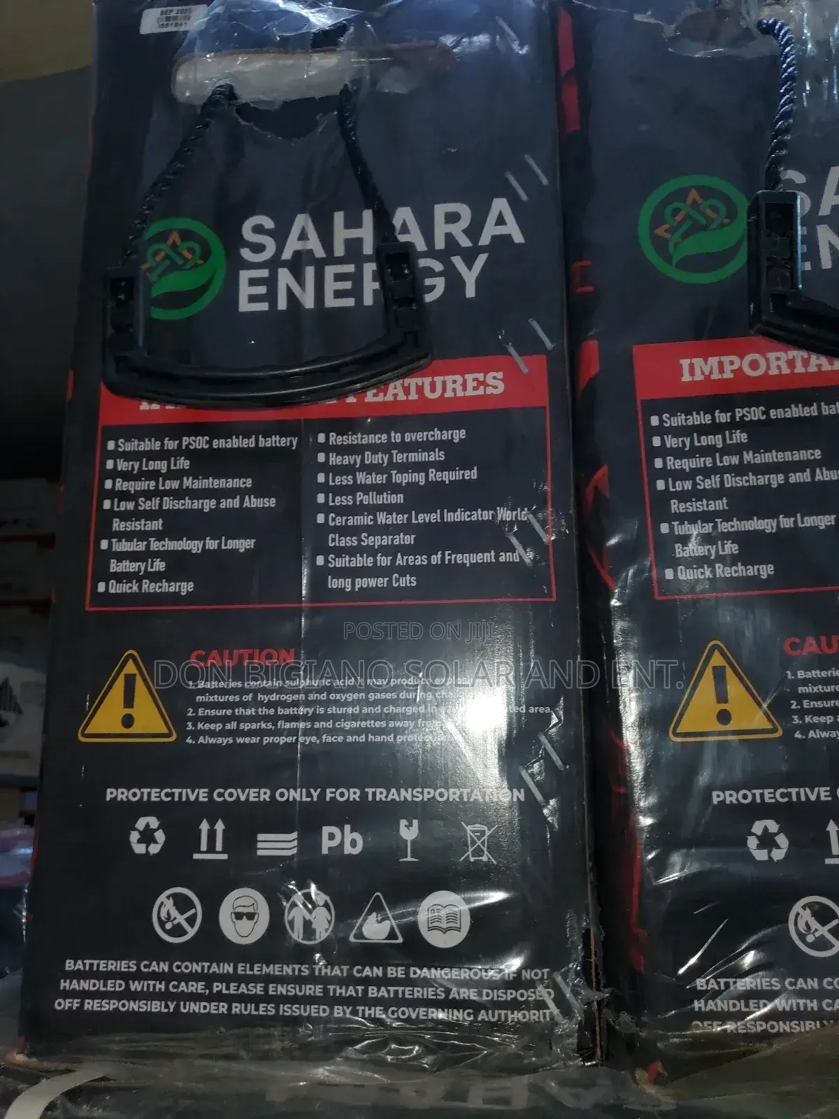 Sahara Ernegy Carbon Battery