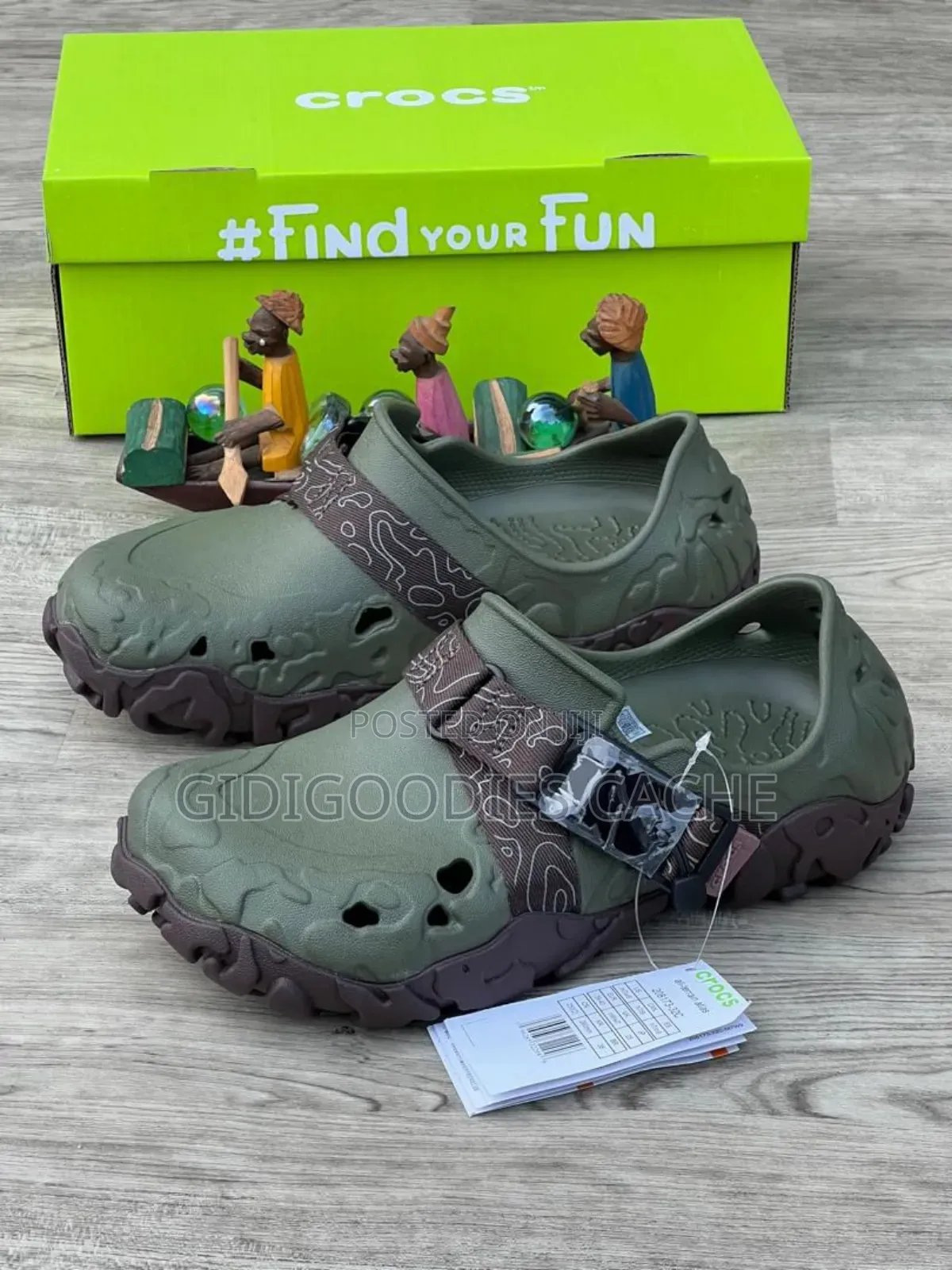 Unisex Cross Fun Crocs Size 39-46