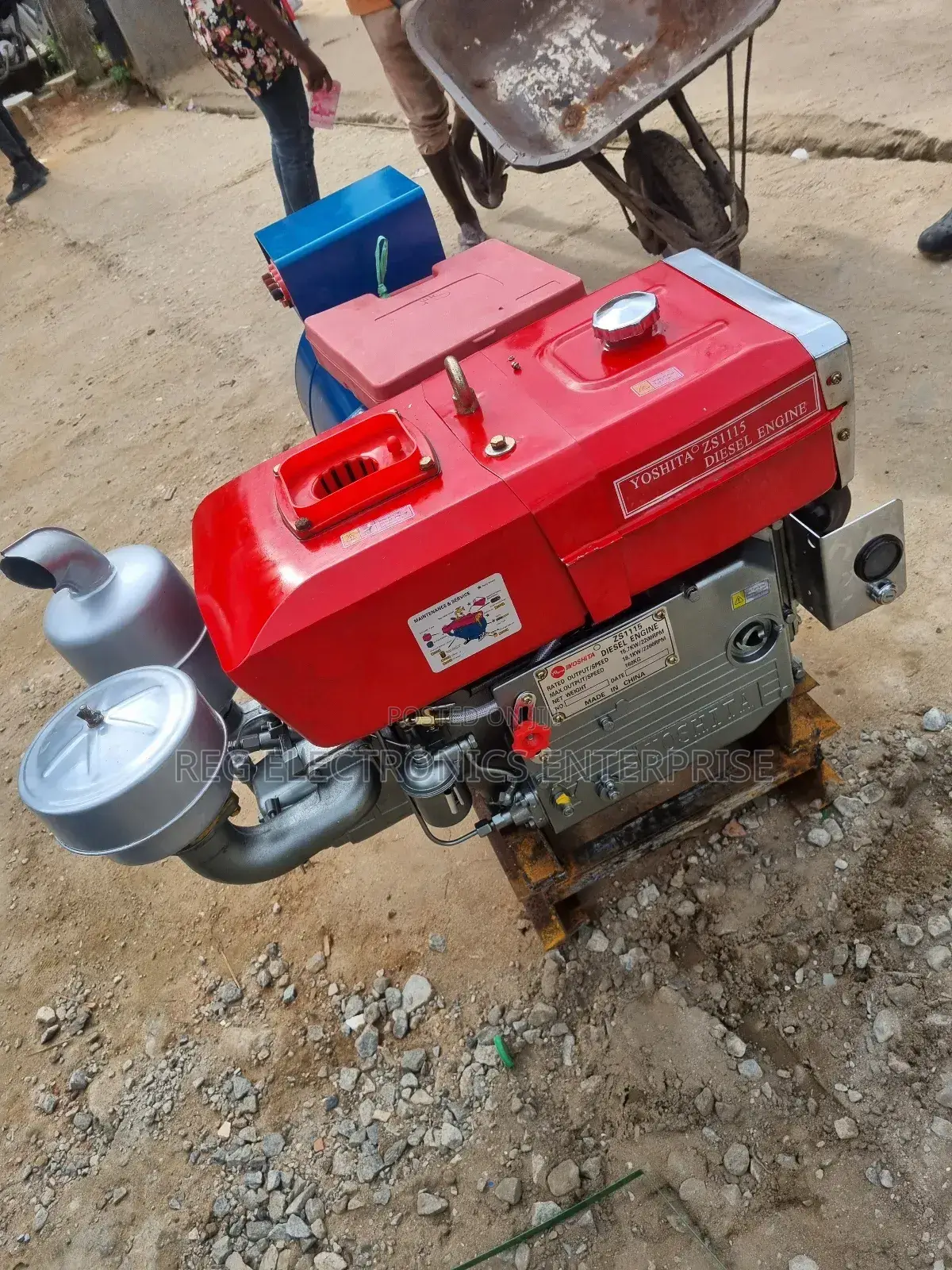 1115 Yoshita Diesel Three Phase Diesel Generator