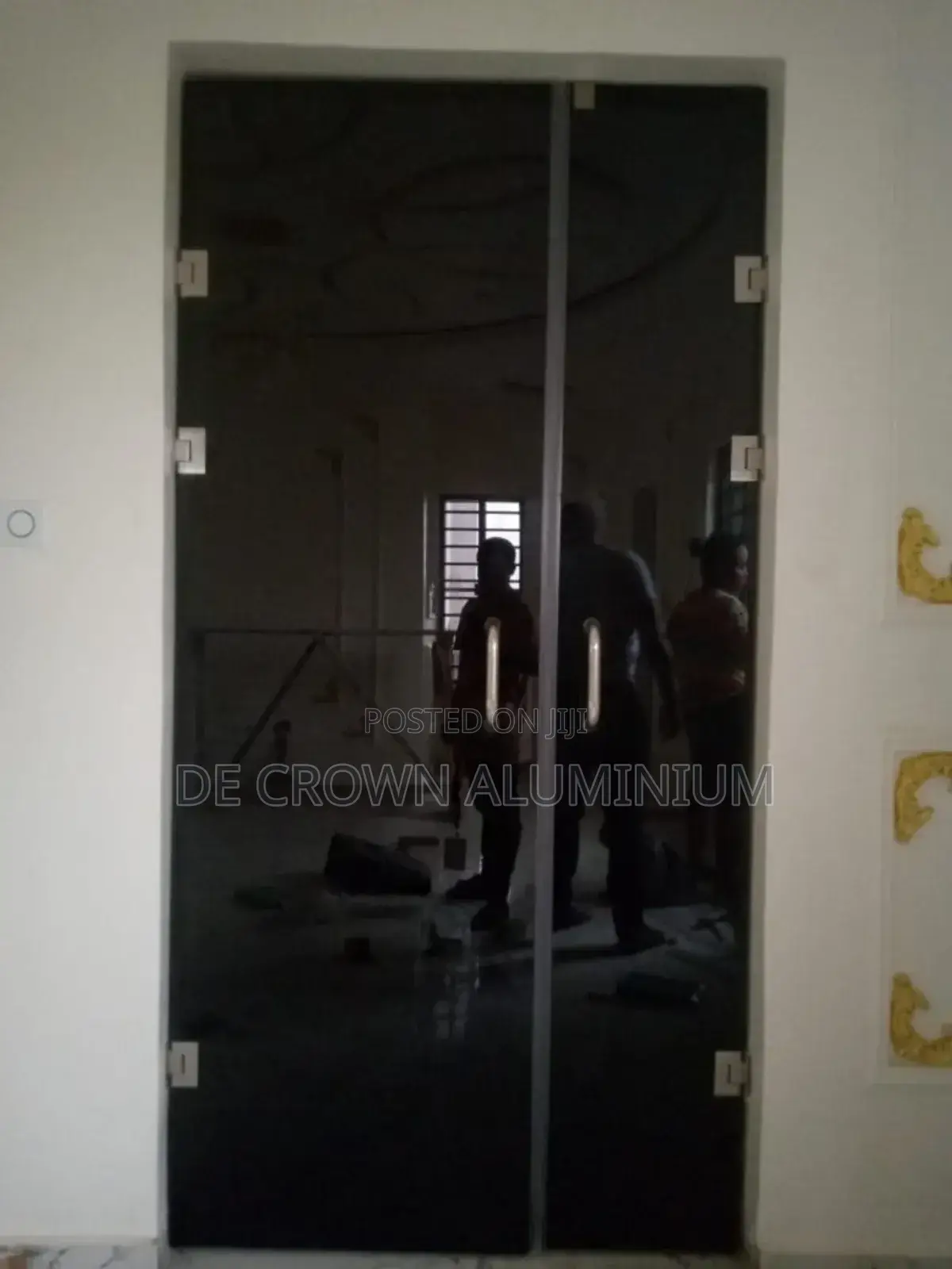 Luxury Grey Glass Closet Doors – 10mm Tempered With Silver Finish