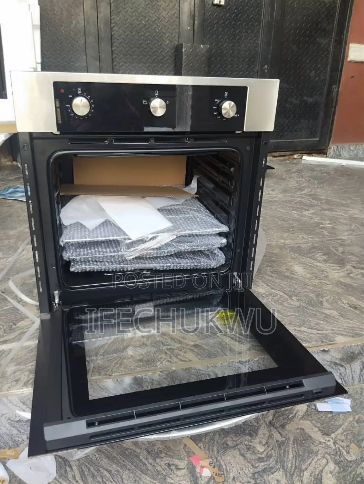 Original Bosch 60x60cm Inbuilt Electric Gas Oven Stainless Steel