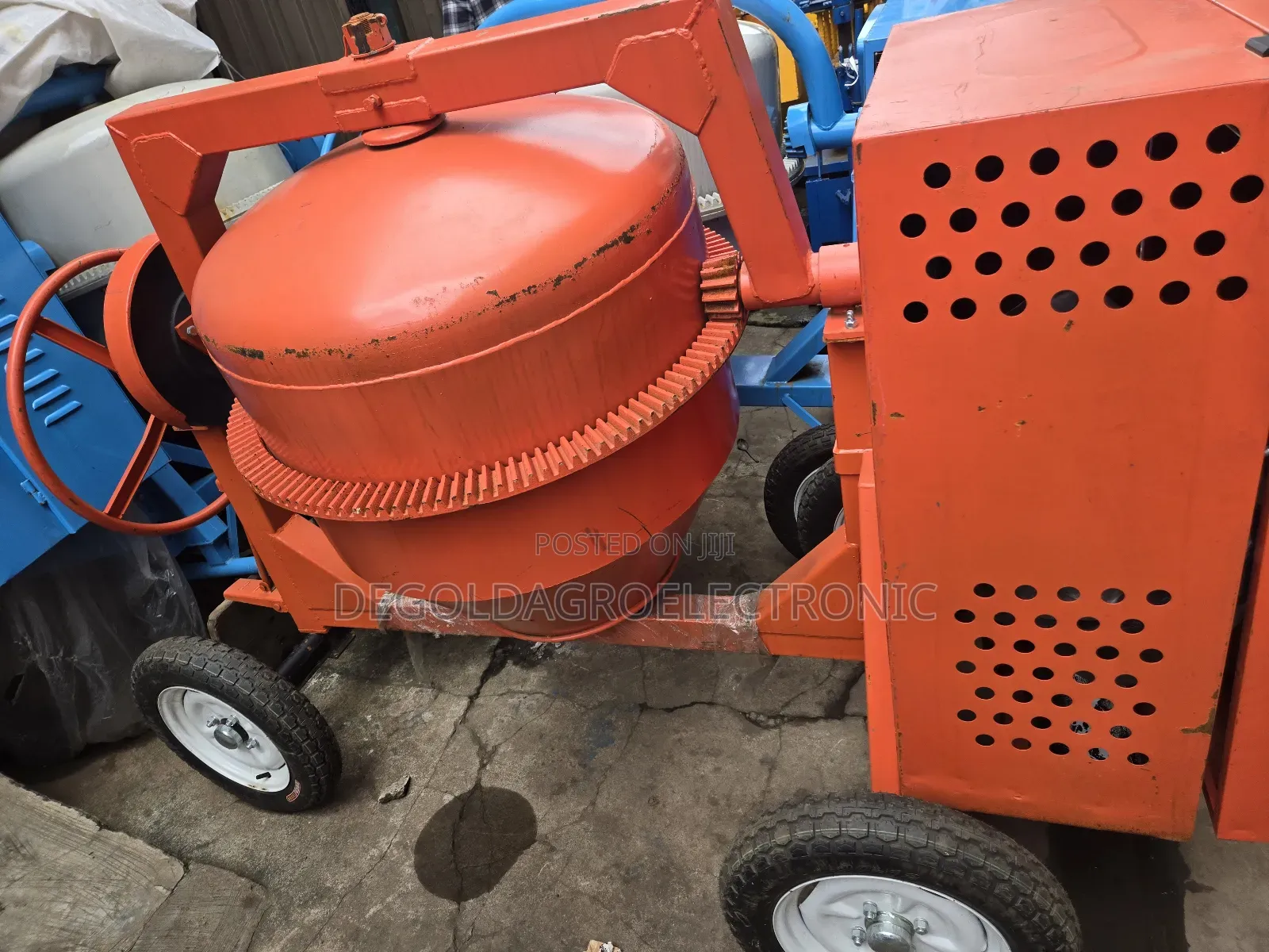 400 LTRS Concrete Mixing Machine