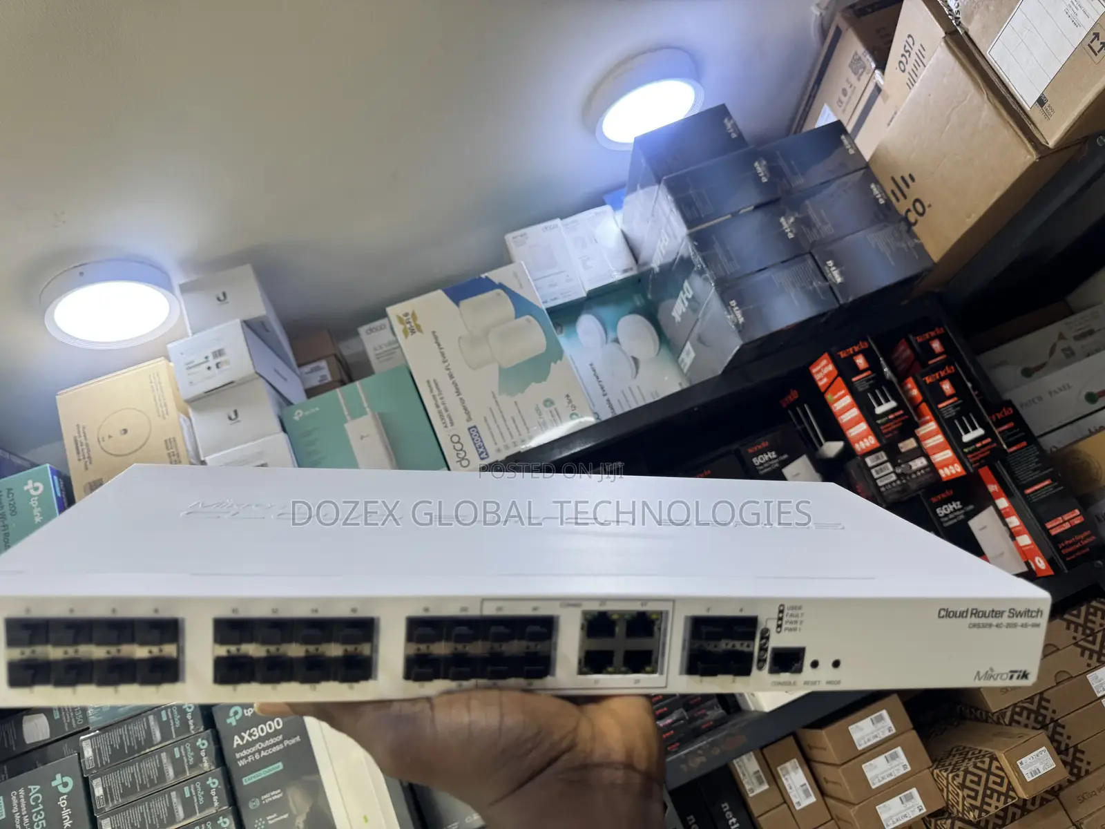Mikrotik Crs328-4c-20s-4s+Rm ( Fiber Switch )