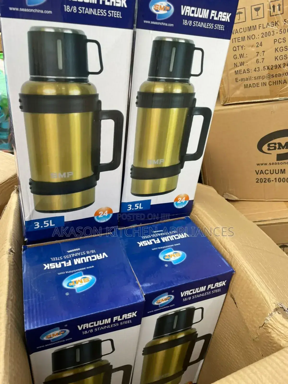 (2502-3500) SMP 3.5l Vacuum Water Flask Very Hot