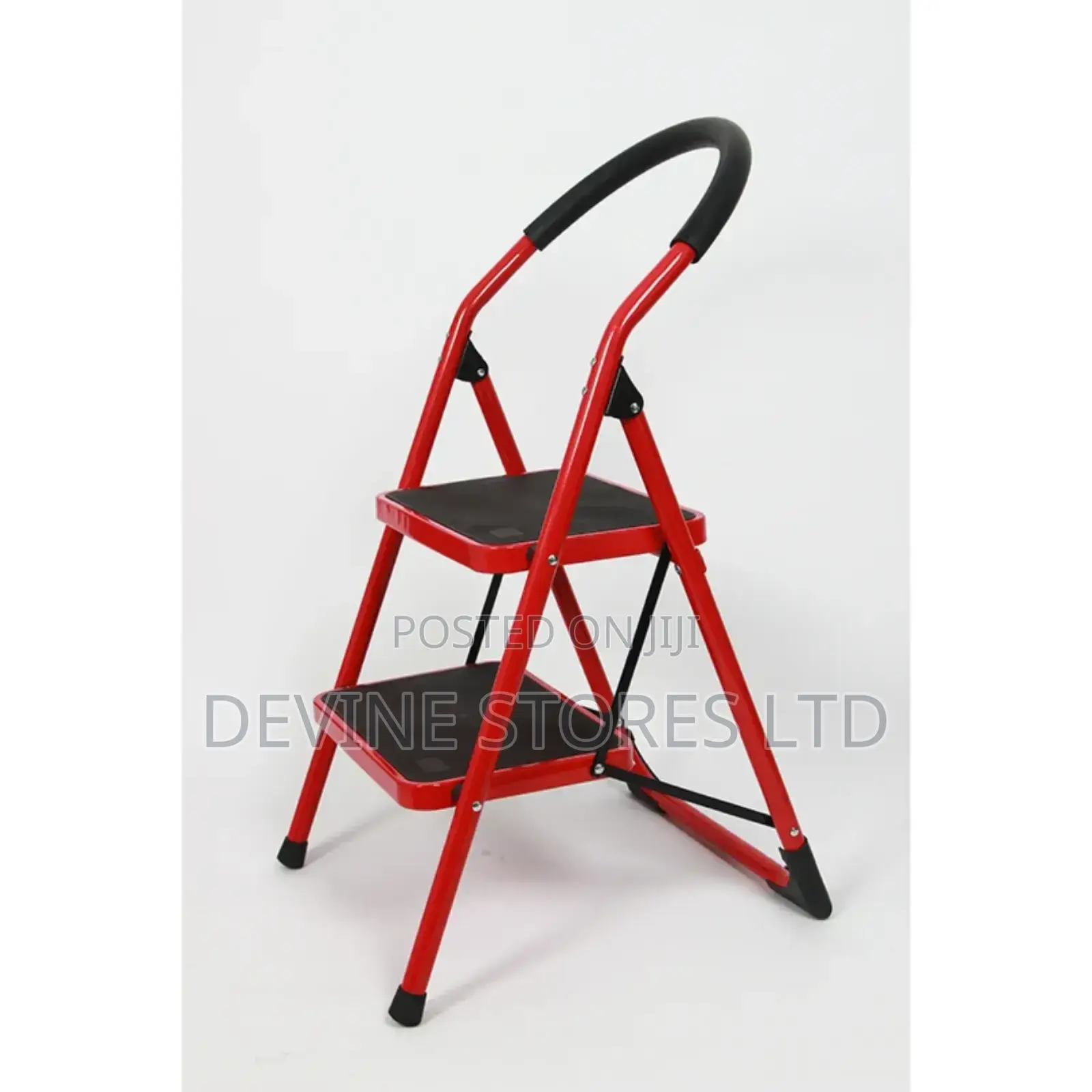 2 Steps Aluminun Red Turkey Ladder