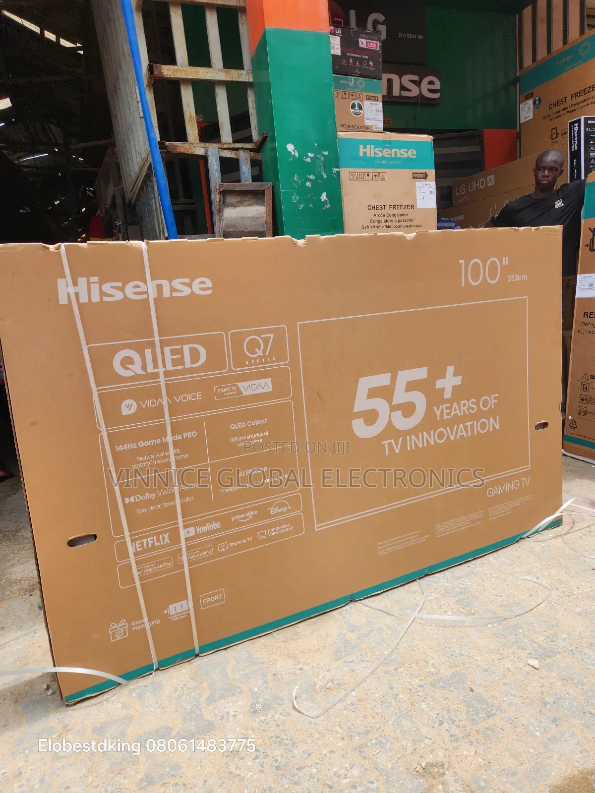 100inches Hisense E7 Series Smart Television Qled