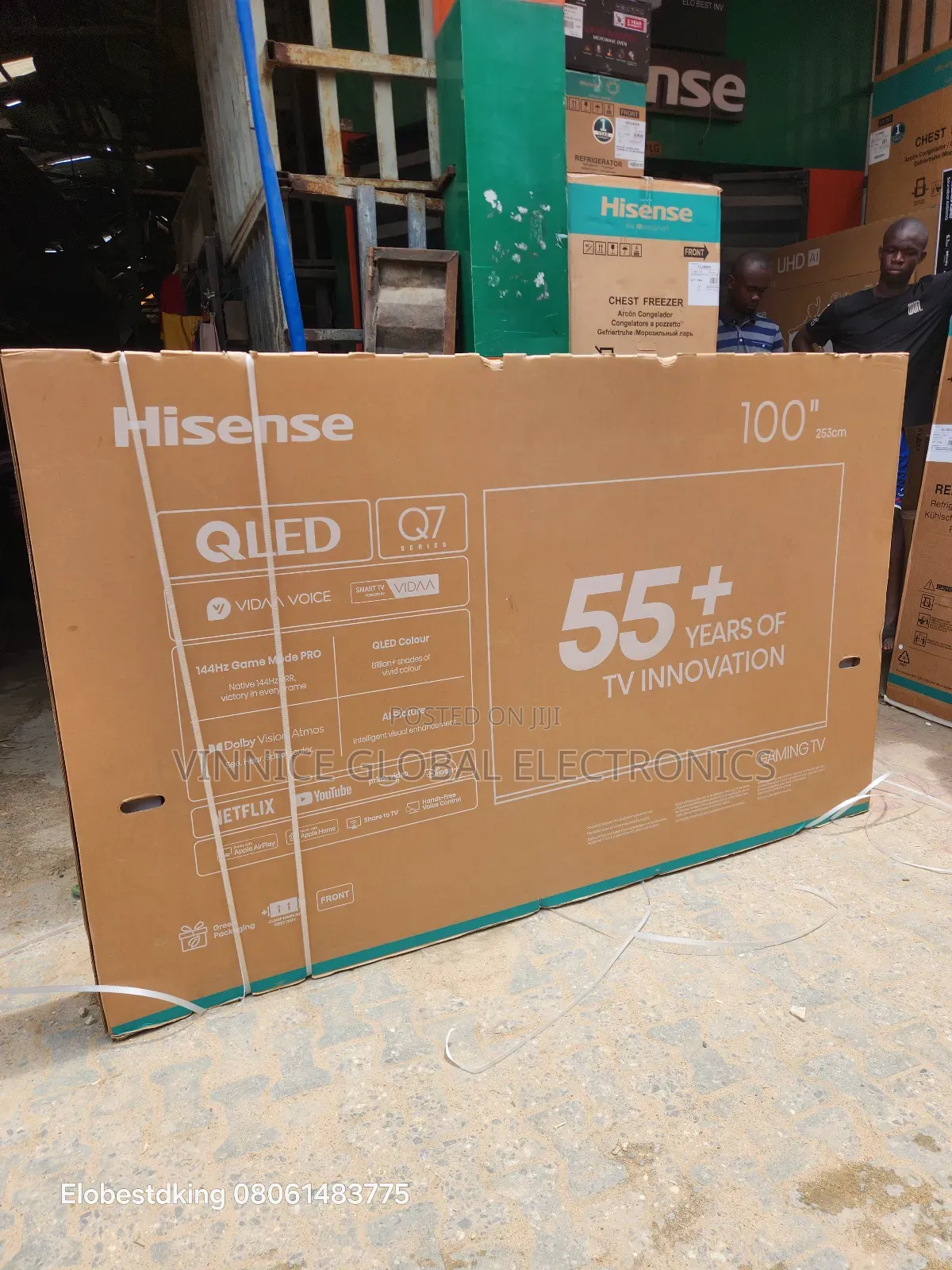 100inches Hisense E7 Series Smart Television Qled