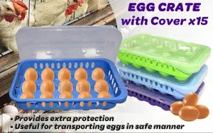 5 Grid Egg Crate With Cover