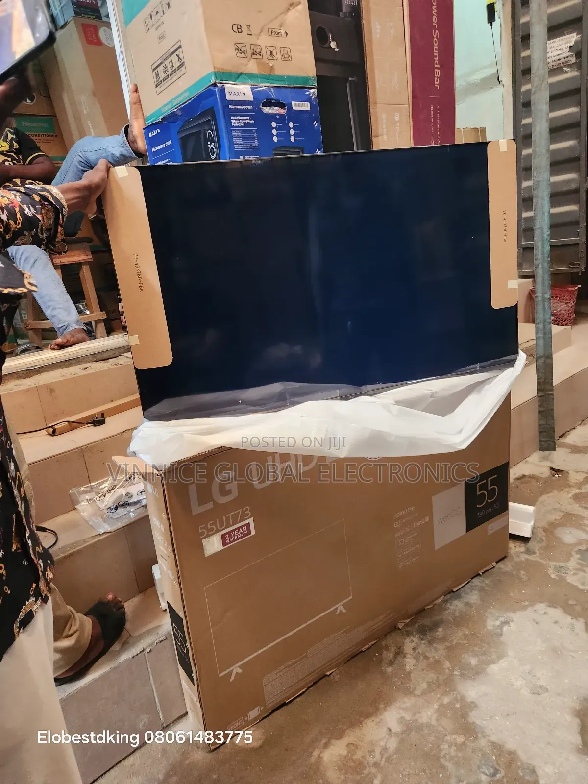 55inches Lg Uhd Ai Thinq Smart Television Set