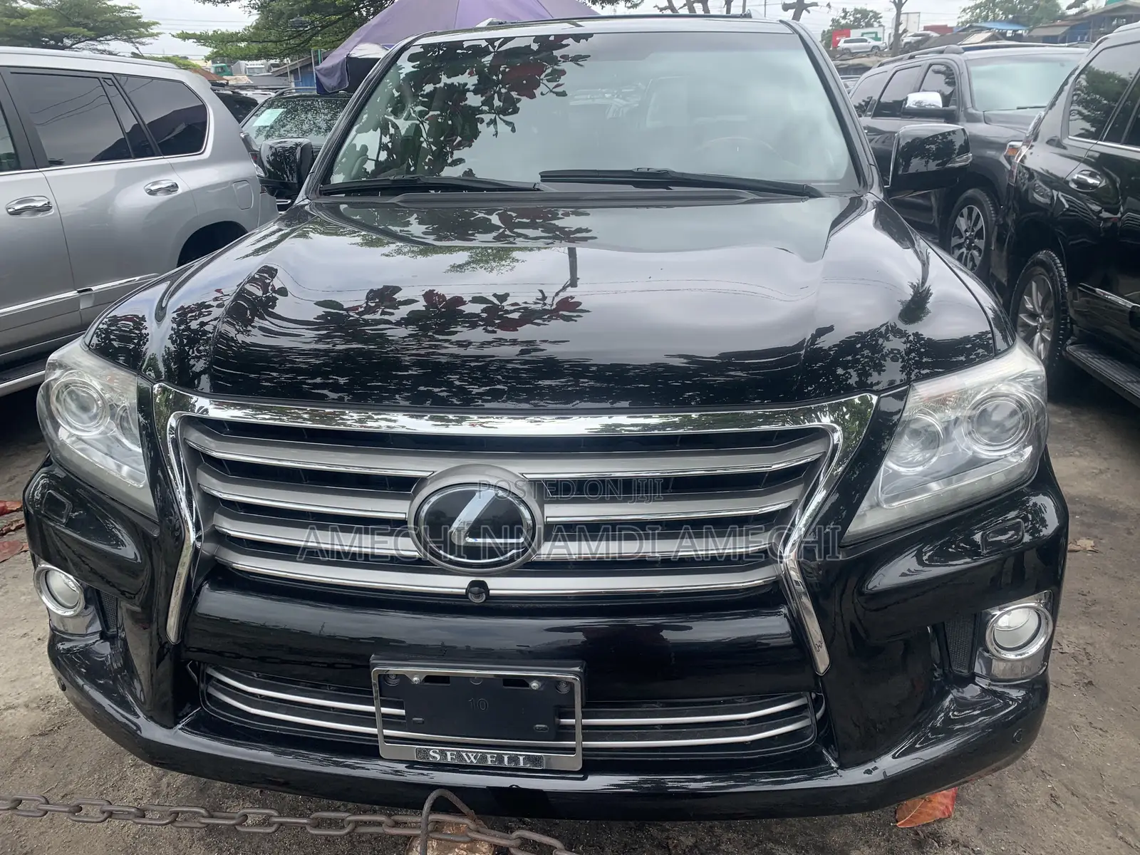 Lexus LX 570 AWD 2016 Black