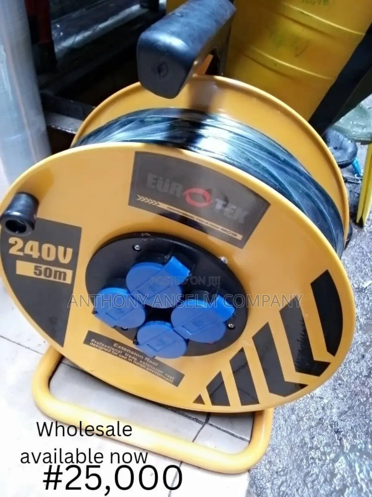 Industrial Extension Cable 50mtr by 2.5mm Wire,Available at Wholesale